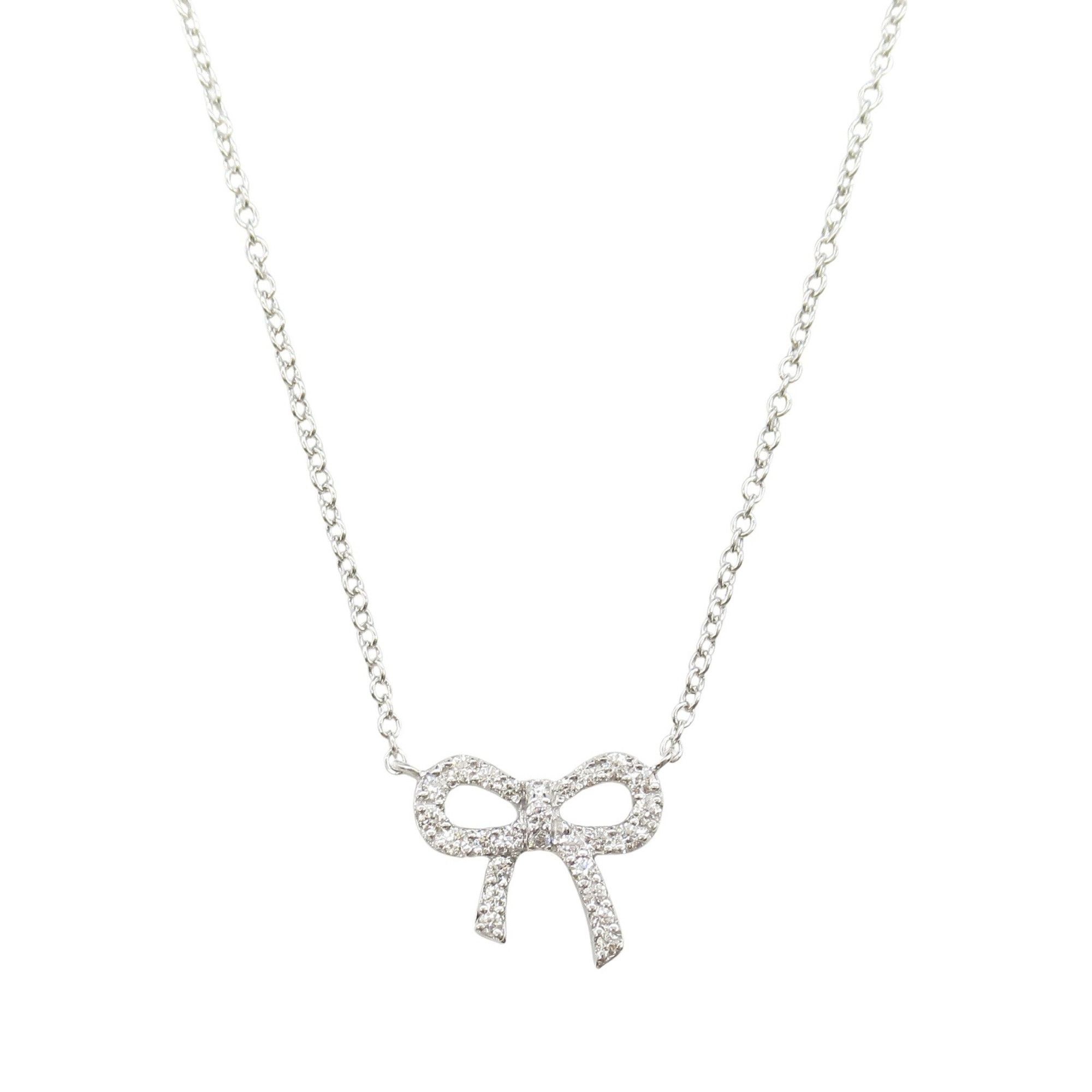 Tiffany & Co. Tiffany & Co Bow necklace Size ONE SIZE - 4 Thumbnail
