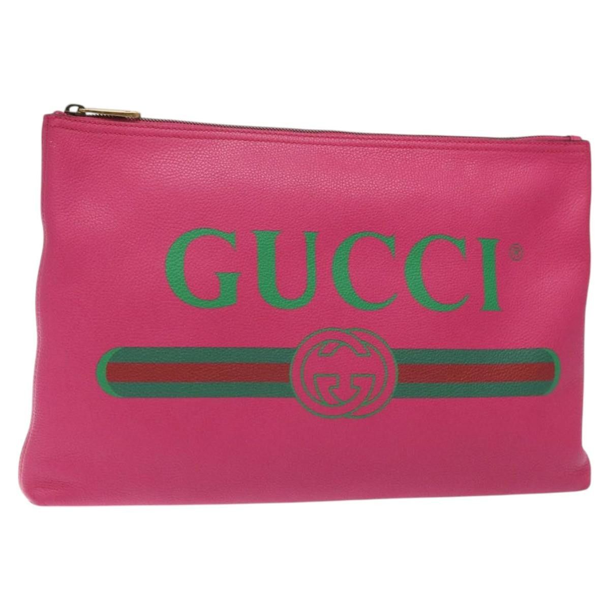 Gucci Gucci Logo clutch Size ONE SIZE - 15 Thumbnail