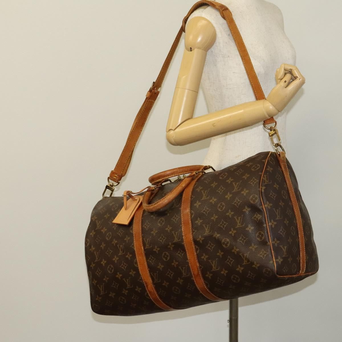Louis Vuitton Louis Vuitton Keepall Bandouliere 50 travel Size ONE SIZE - 16 Thumbnail