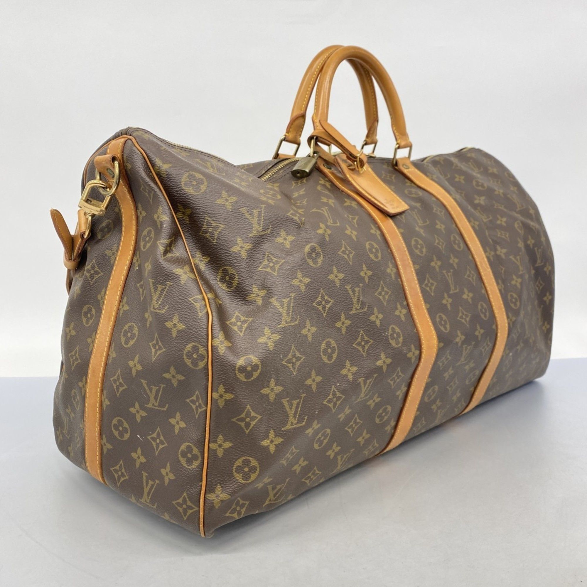 Louis Vuitton Louis Vuitton Keepall Bandouliere 55 travel Size ONE SIZE - 3 Thumbnail