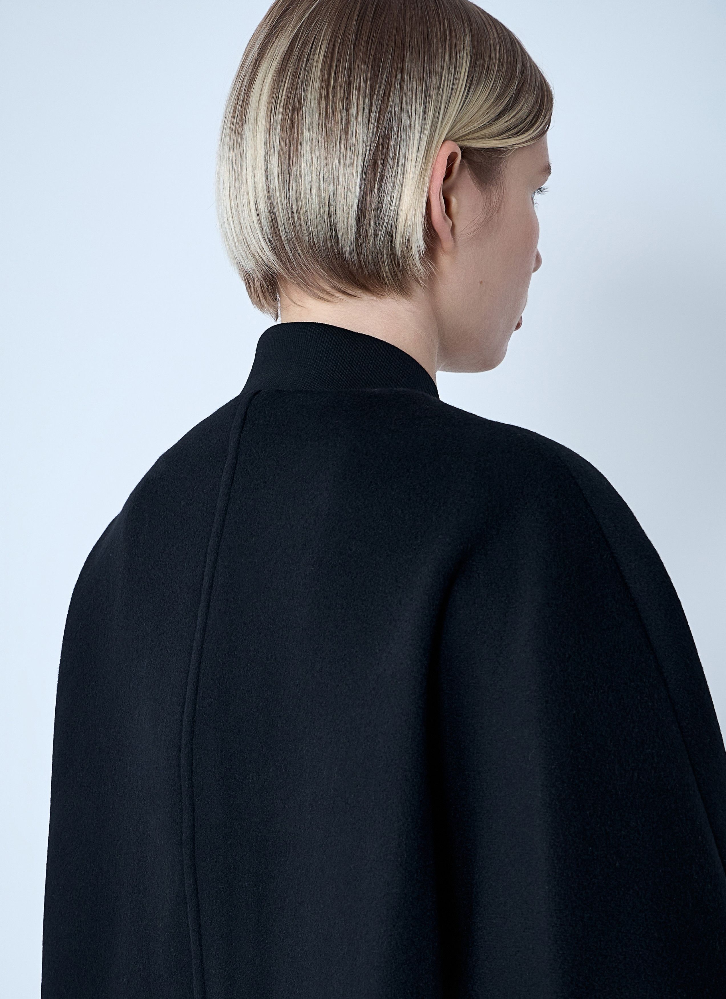 Max Mara Cashmere Cropped Sleeve Jacket Size L / US 10 / IT 46 - 6 Thumbnail