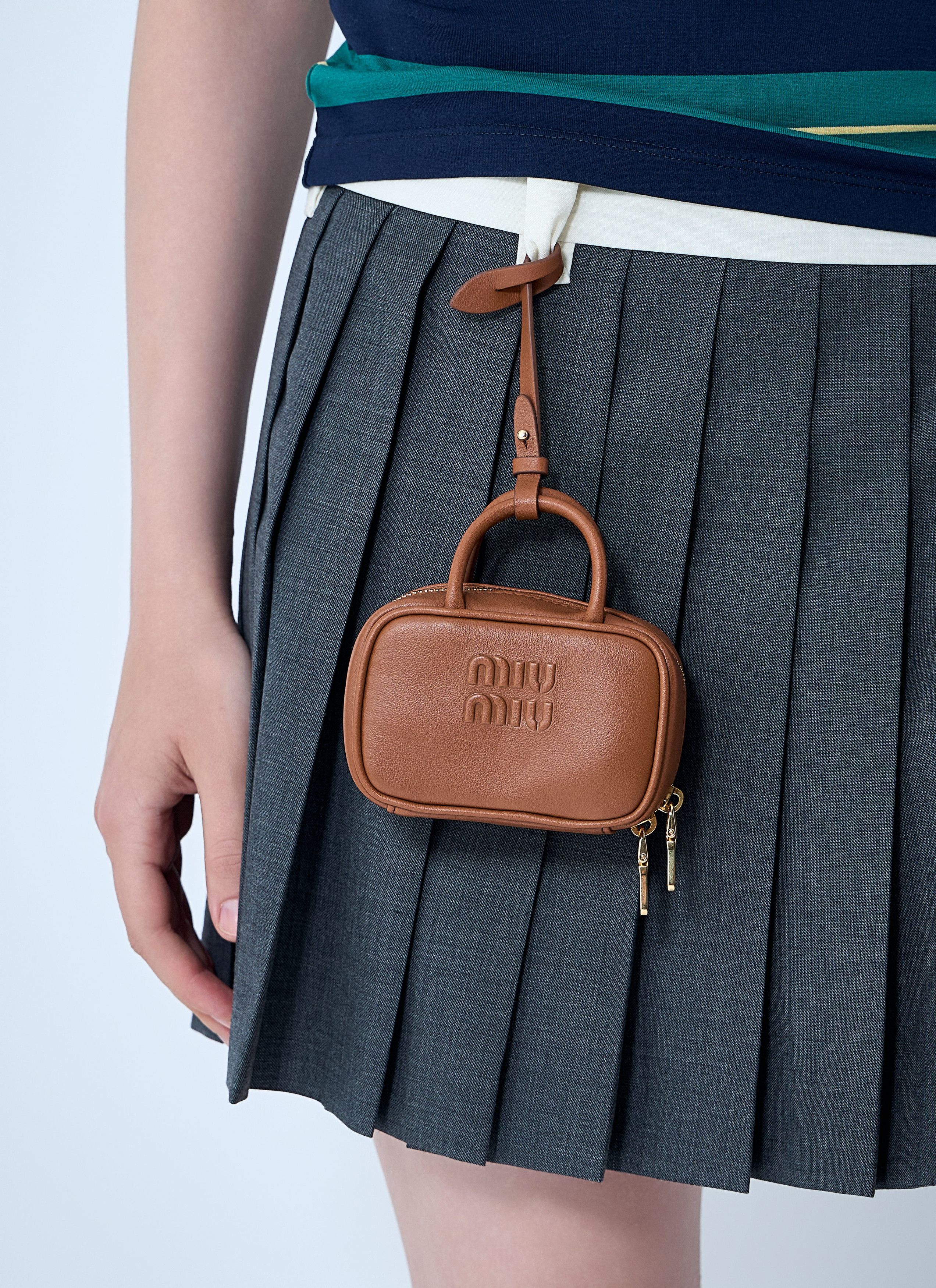 Miu Miu Micro Beau Leather Bag Size ONE SIZE - 7 Thumbnail