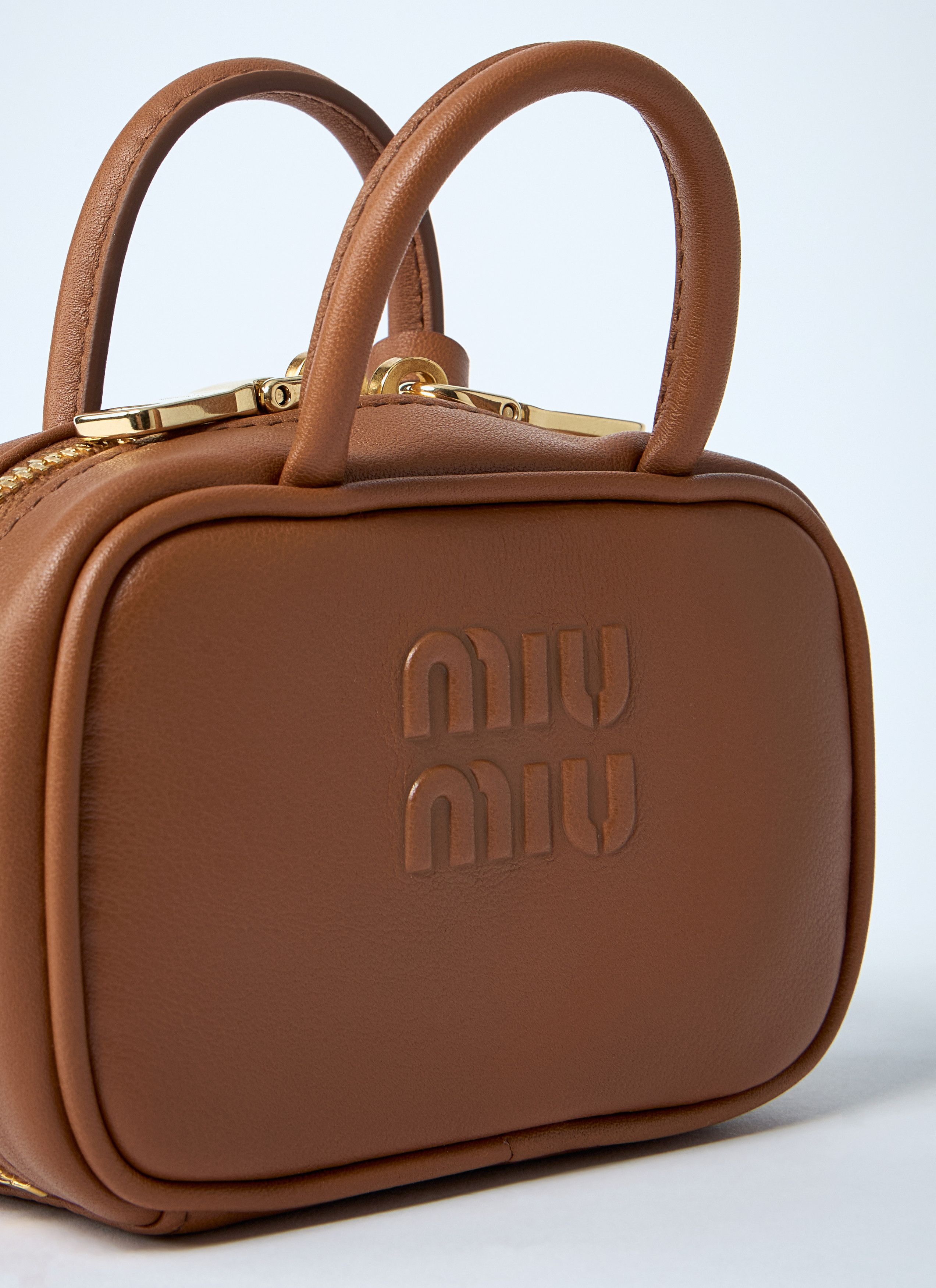 Miu Miu Micro Beau Leather Bag Size ONE SIZE - 3 Thumbnail