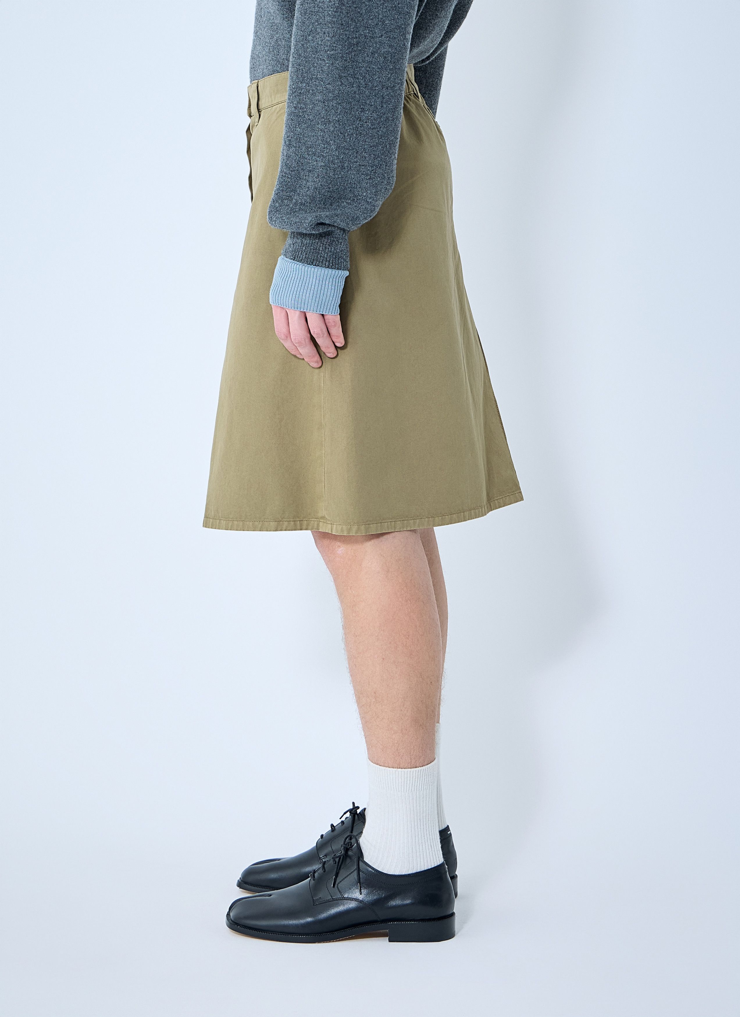 Miu Miu Garment-Dyed Skirt Size 34" / US 12 / IT 48 - 3 Thumbnail