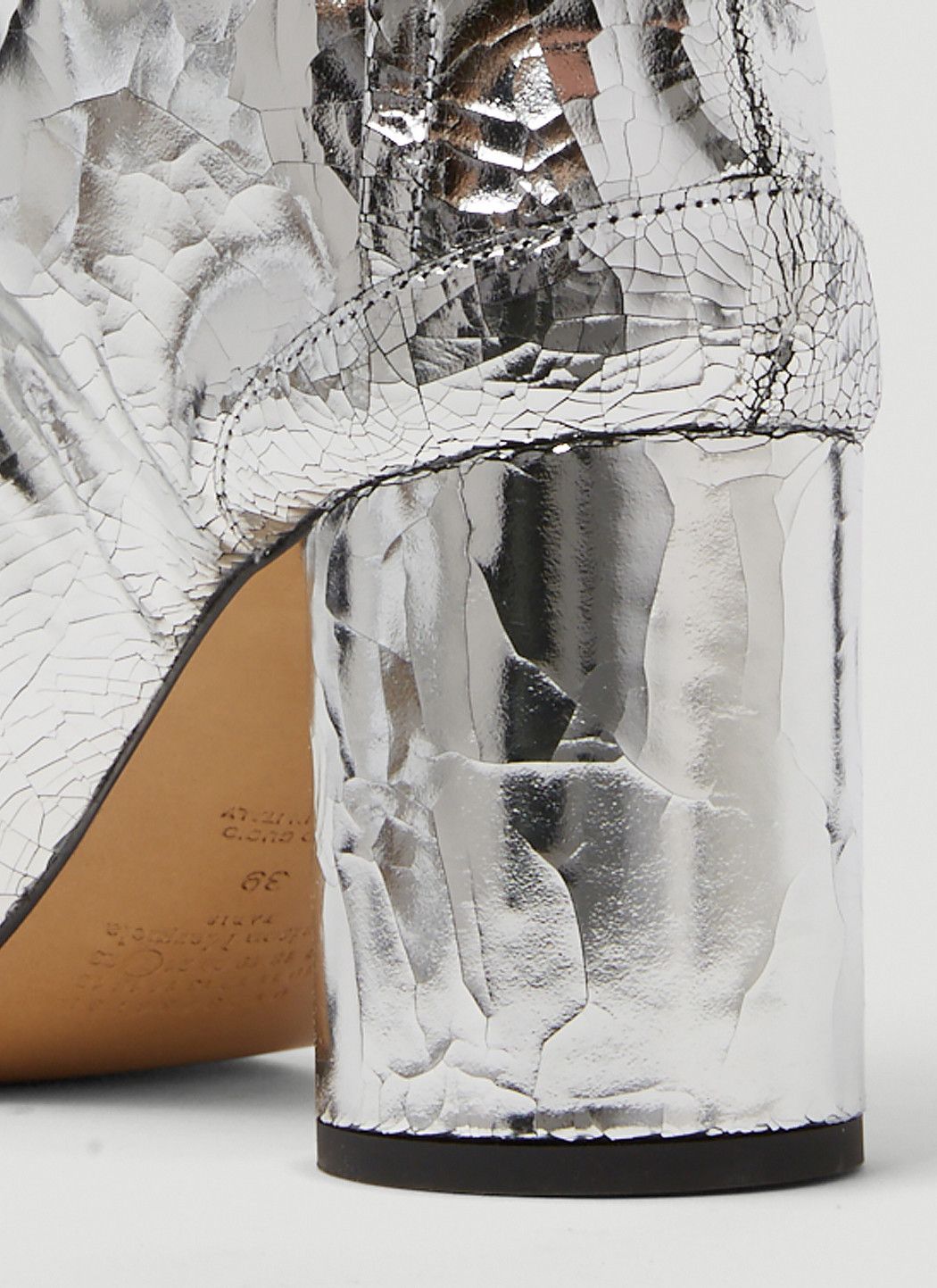 Maison Margiela Metallic Tabi H80 Boots Size US 6 / IT 36 - 5 Thumbnail