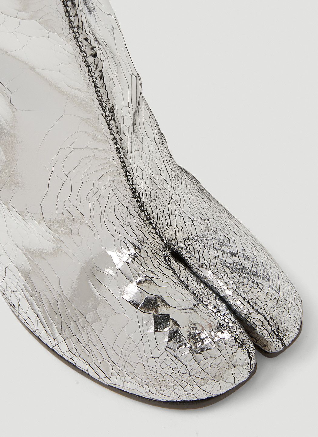 Maison Margiela Metallic Tabi H80 Boots Size US 6 / IT 36 - 6 Thumbnail