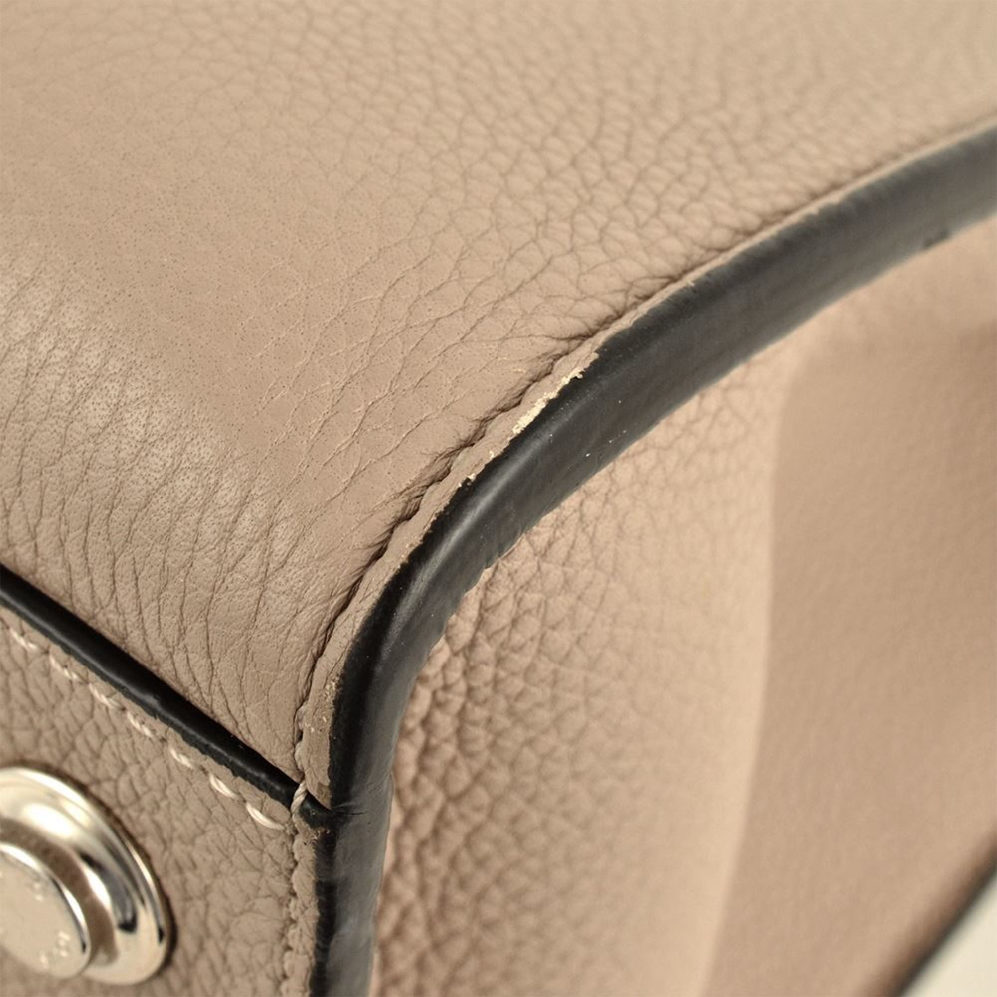 Louis Vuitton Louis Vuitton City Steamer MM Handbag Leather M53017 Galle FO2157 Beige Women's Size ONE SIZE - 7 Thumbnail