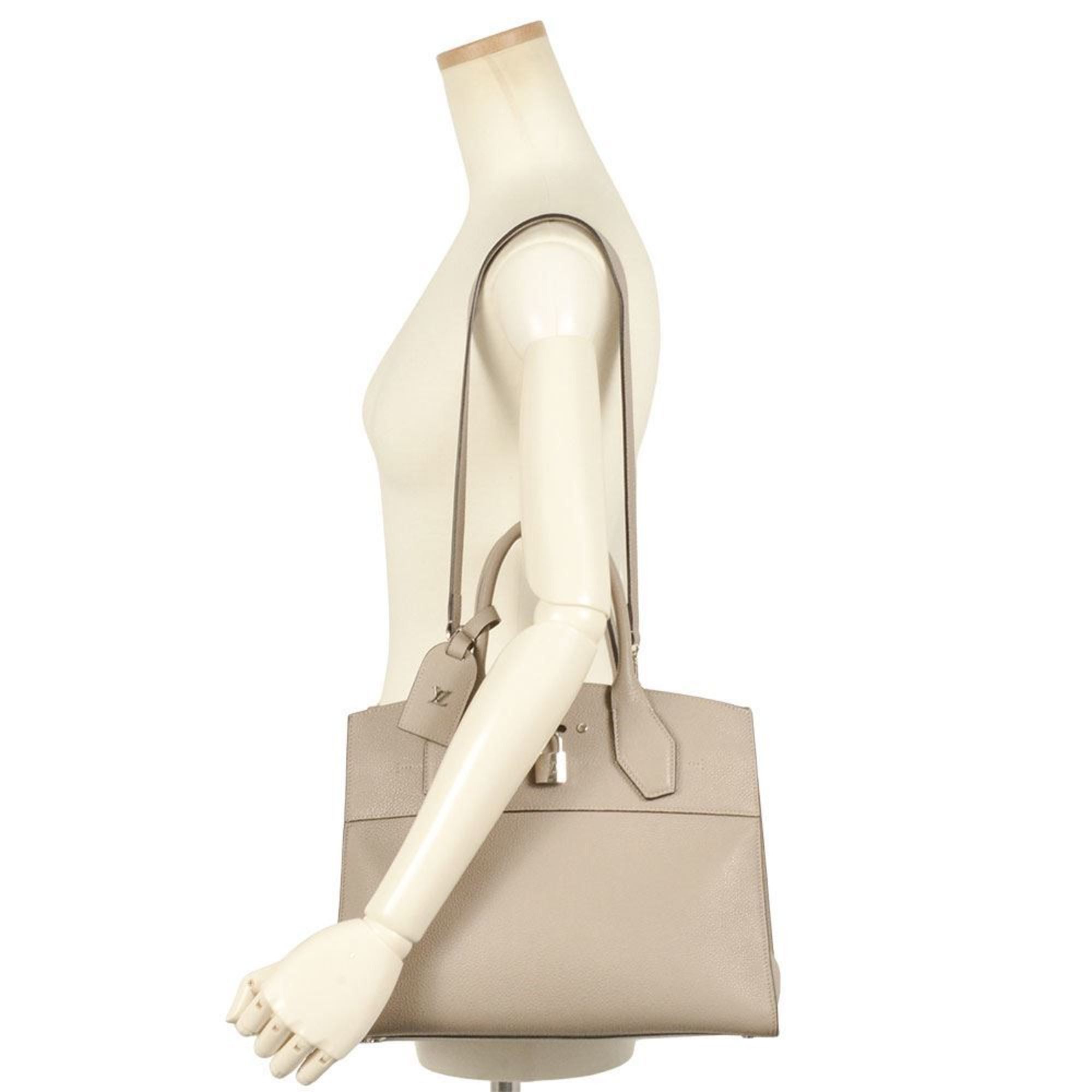 Louis Vuitton Louis Vuitton City Steamer MM Handbag Leather M53017 Galle FO2157 Beige Women's Size ONE SIZE - 9 Thumbnail