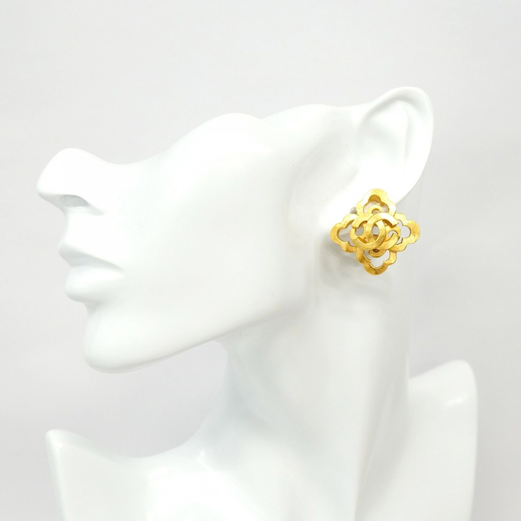 Chanel Chanel Coco Mark earring Size ONE SIZE - 6 Thumbnail