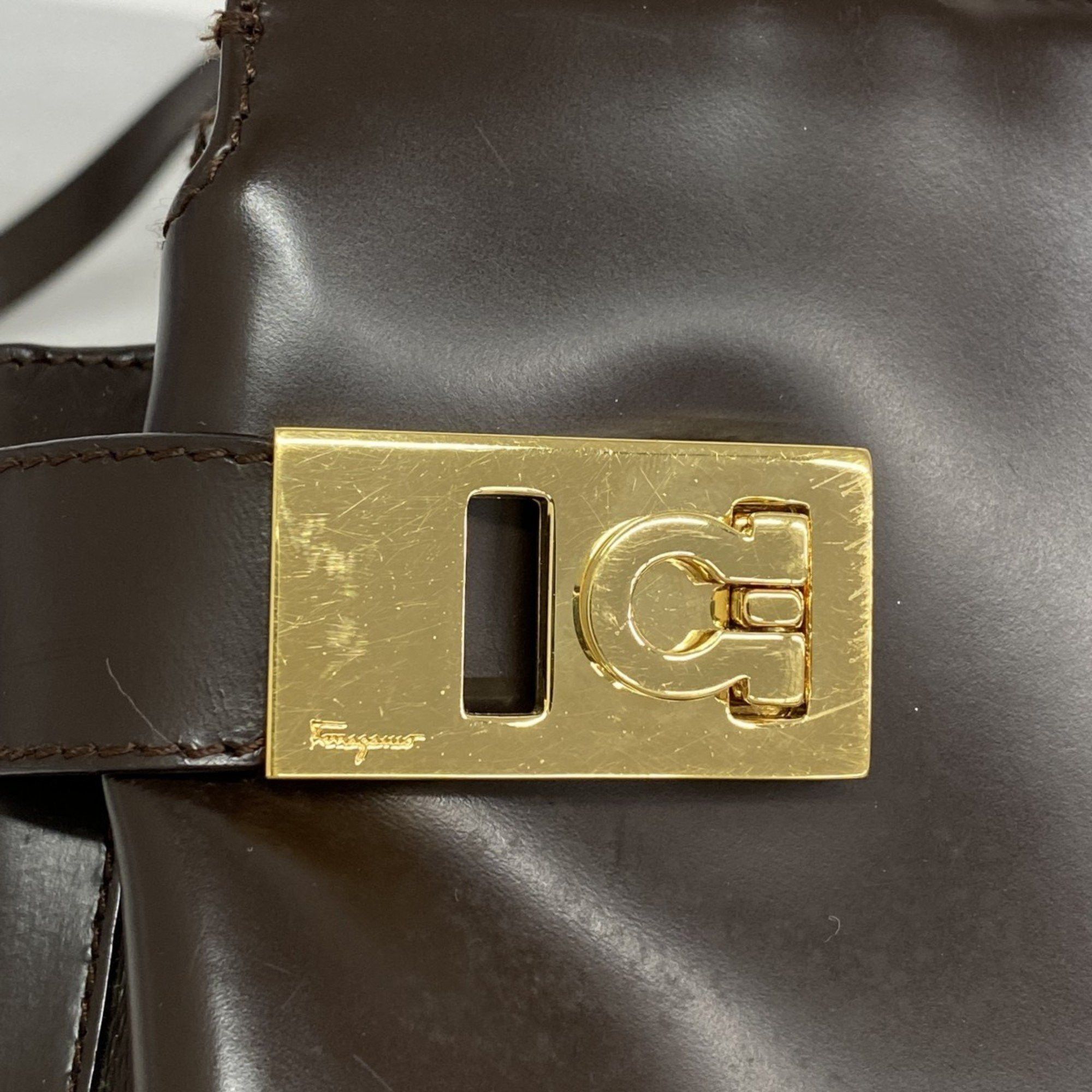 Salvatore Ferragamo Salvatore Ferragamo Gancini handbag Size ONE SIZE - 10 Thumbnail