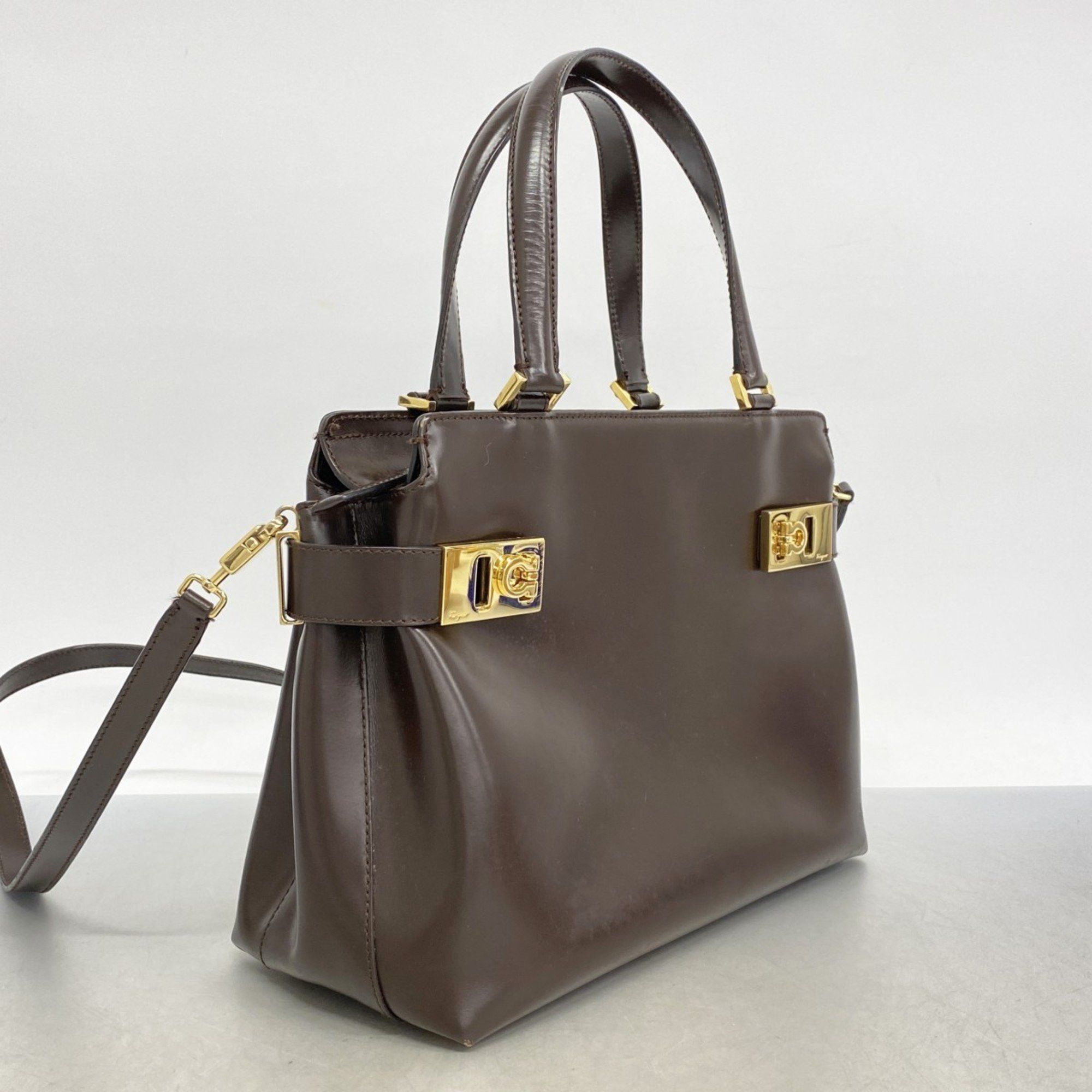 Salvatore Ferragamo Salvatore Ferragamo Gancini handbag Size ONE SIZE - 3 Thumbnail
