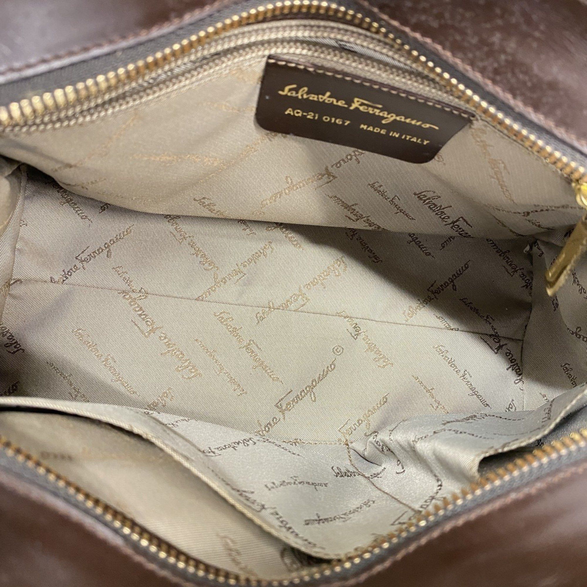 Salvatore Ferragamo Salvatore Ferragamo Gancini handbag Size ONE SIZE - 11 Thumbnail