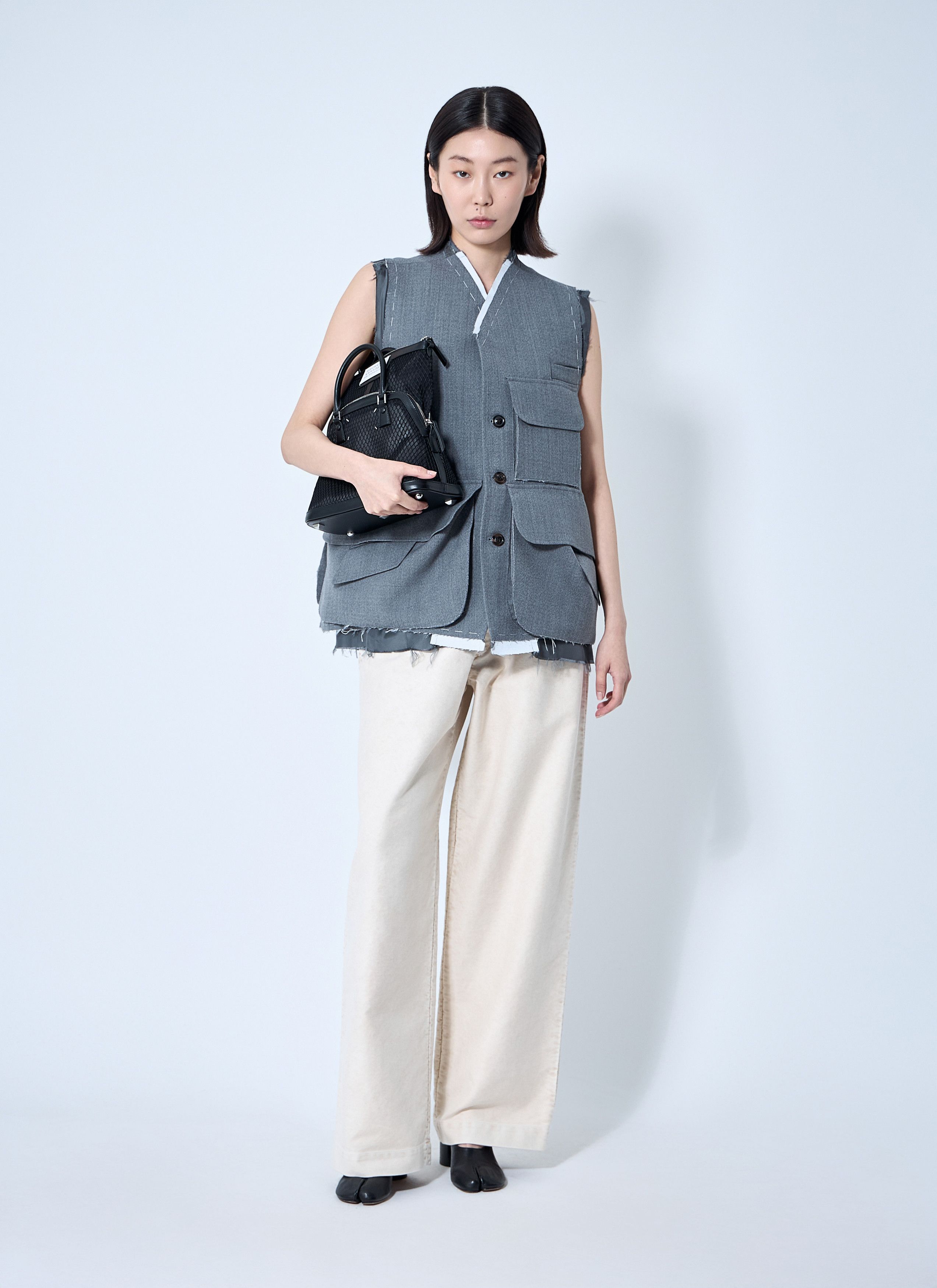 Maison Margiela Wide Leg Pants Size 28" / US 6 / IT 42 - 2 Thumbnail