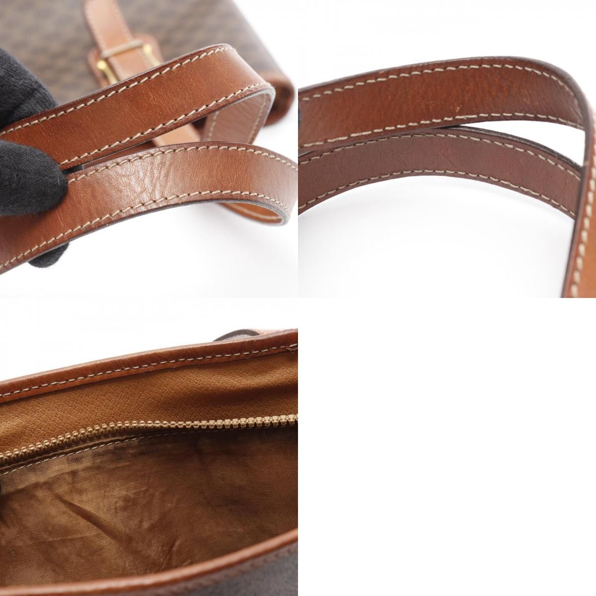 Celine Celine Celine Macadam Coated Canvas Handbag Canvas Handbag Size ONE SIZE - 10 Thumbnail