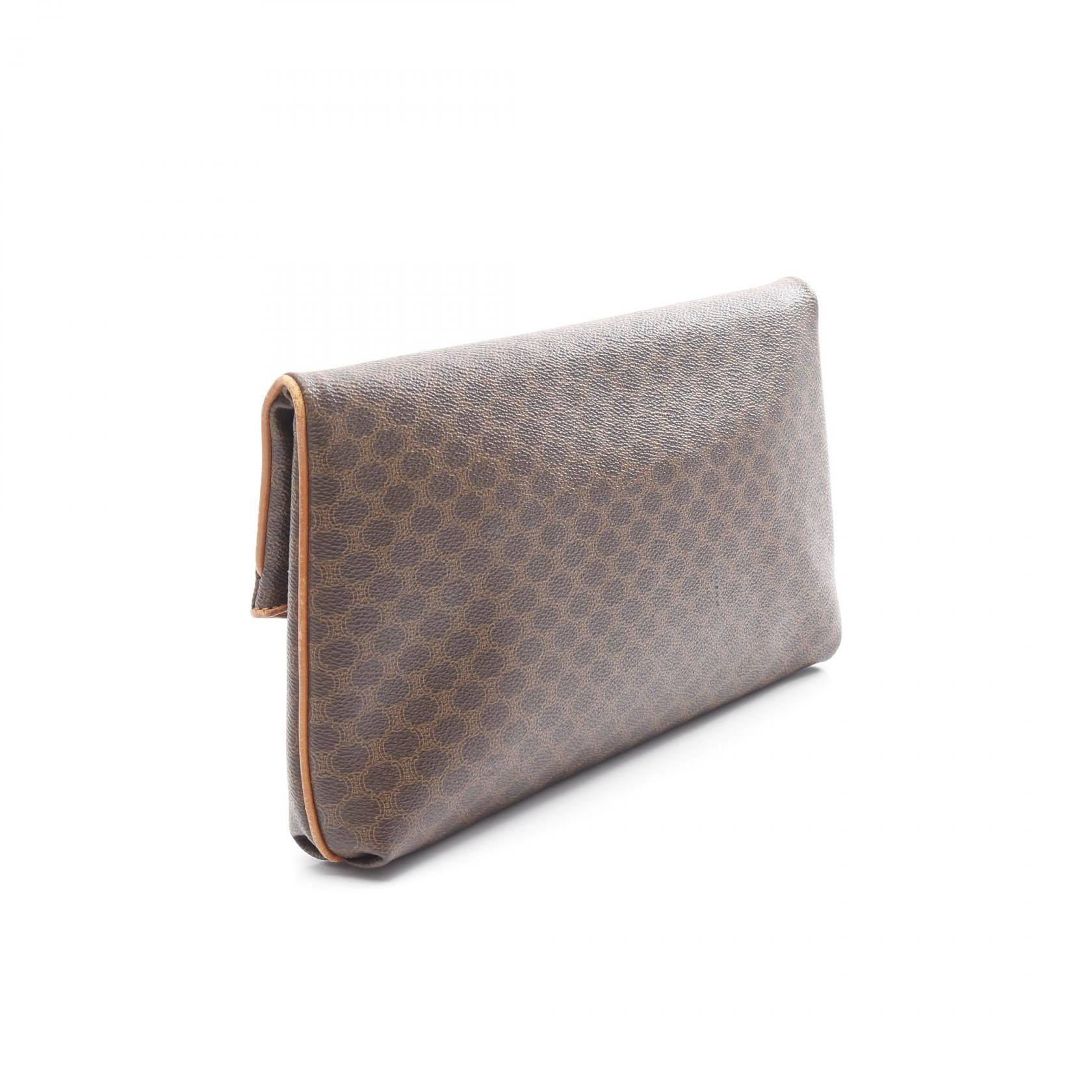 Celine Celine Celine Macadam PVC Coated Canvas Clutch Bag Canvas Clutch Bag Size ONE SIZE - 2 Thumbnail