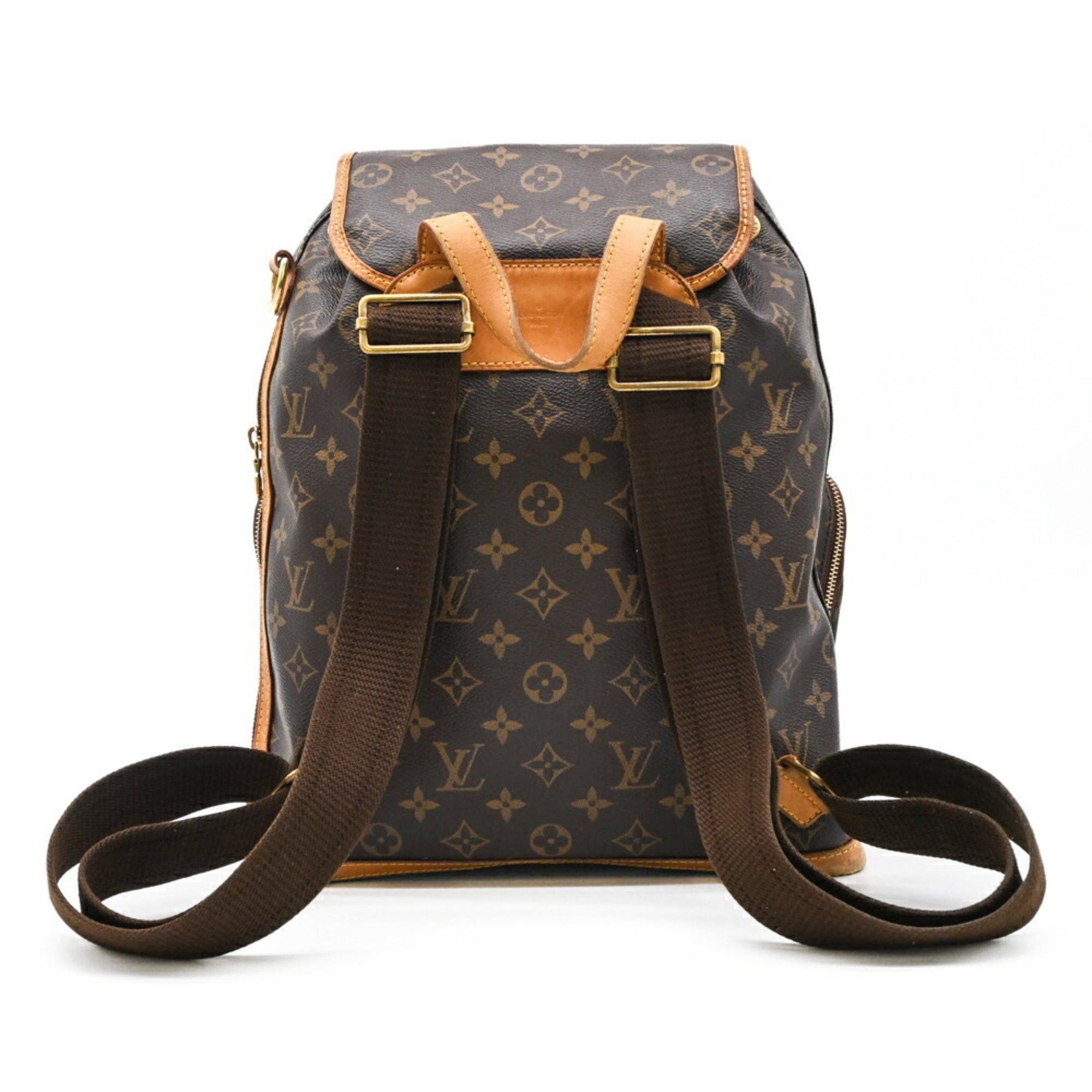 louis vuitton backpack 2014 Pre Loved Monogram Sac A Dos Bosphore and a drawstring closure Monogram M40107 Monogram Backpack Louis