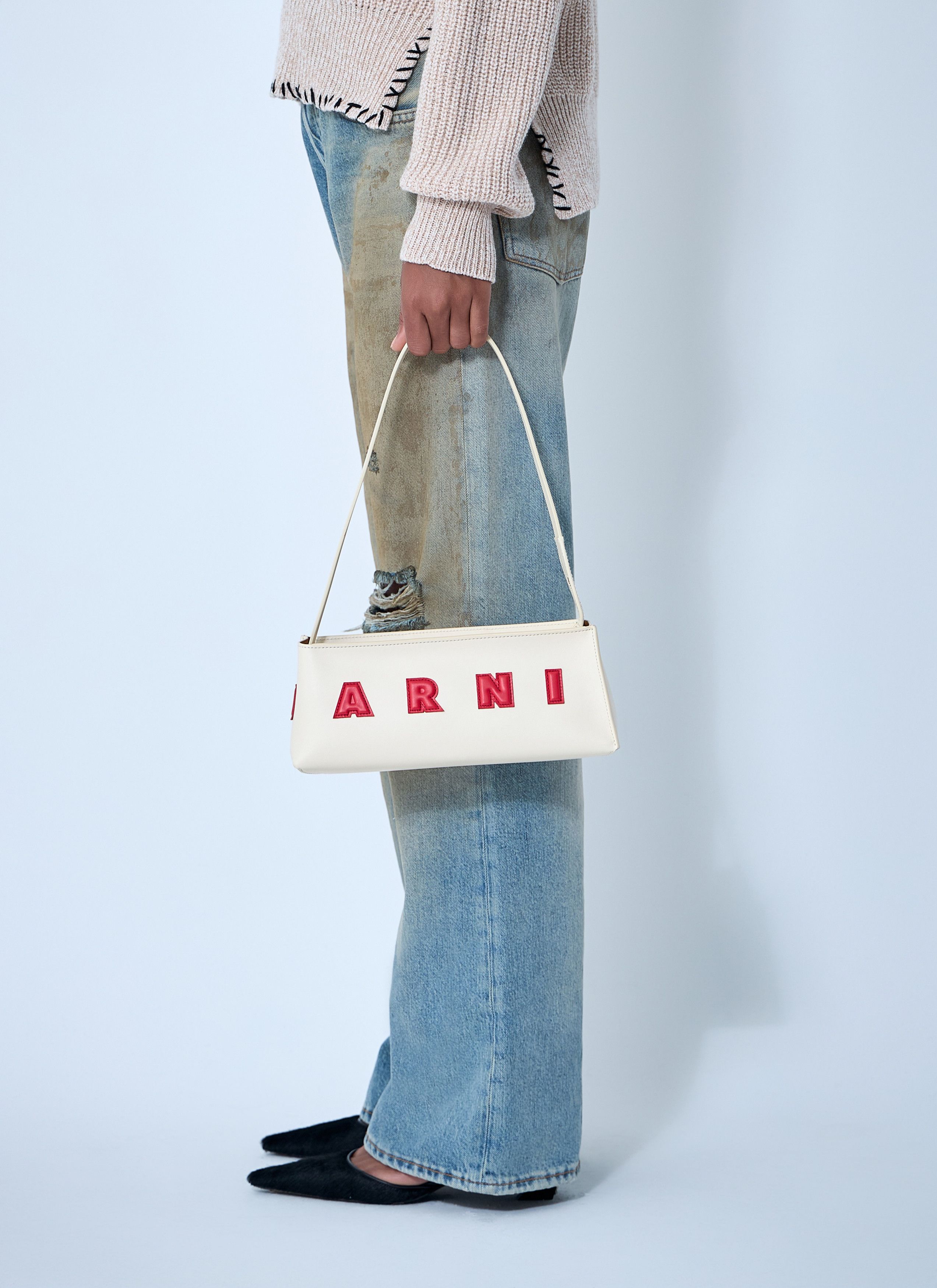 Marni Leather Baguette Musuem Shoulder Bag Size ONE SIZE - 2 Thumbnail