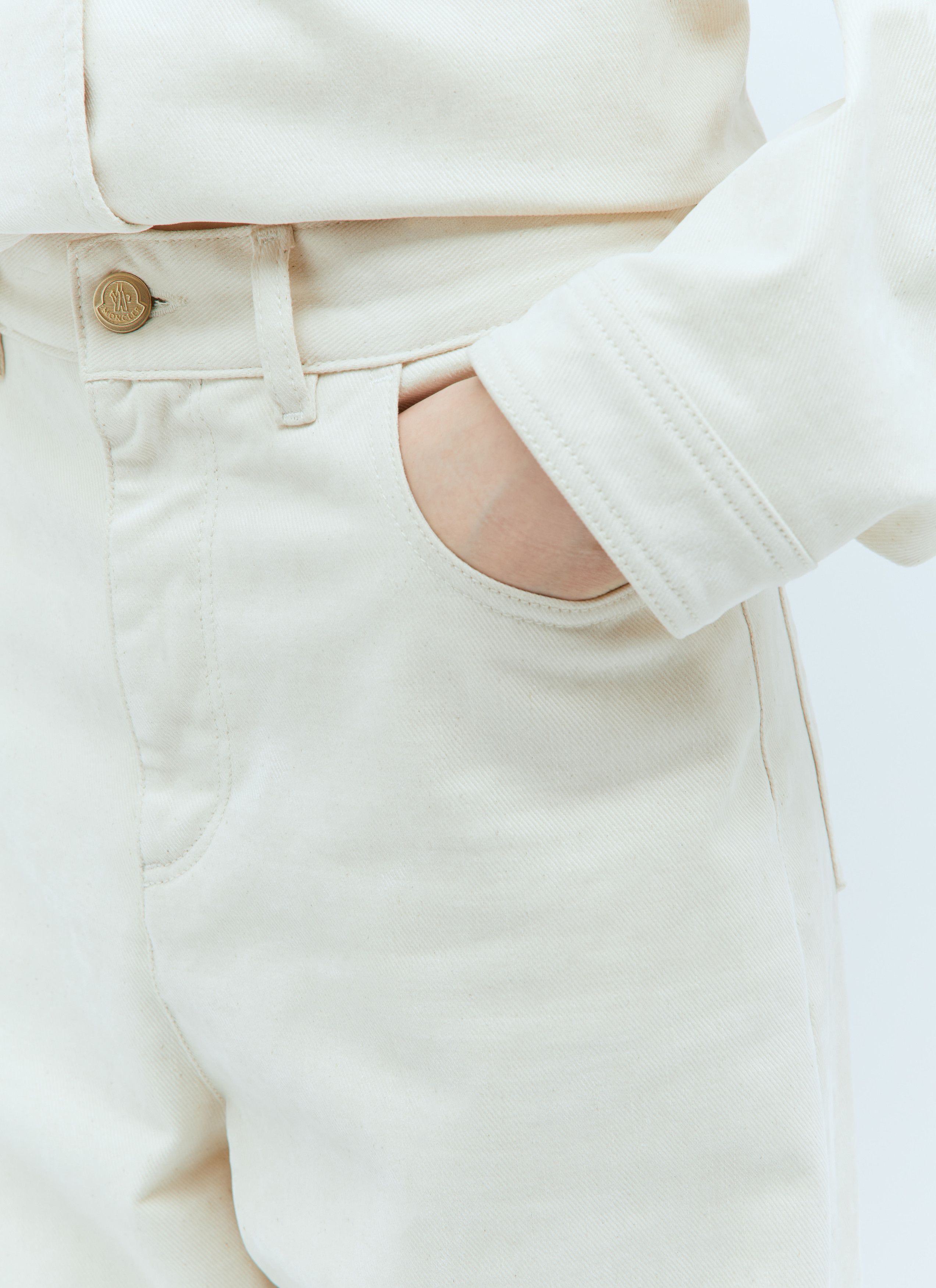 Moncler Brushed Twill Pants Size 30" / US 8 / IT 44 - 3 Thumbnail