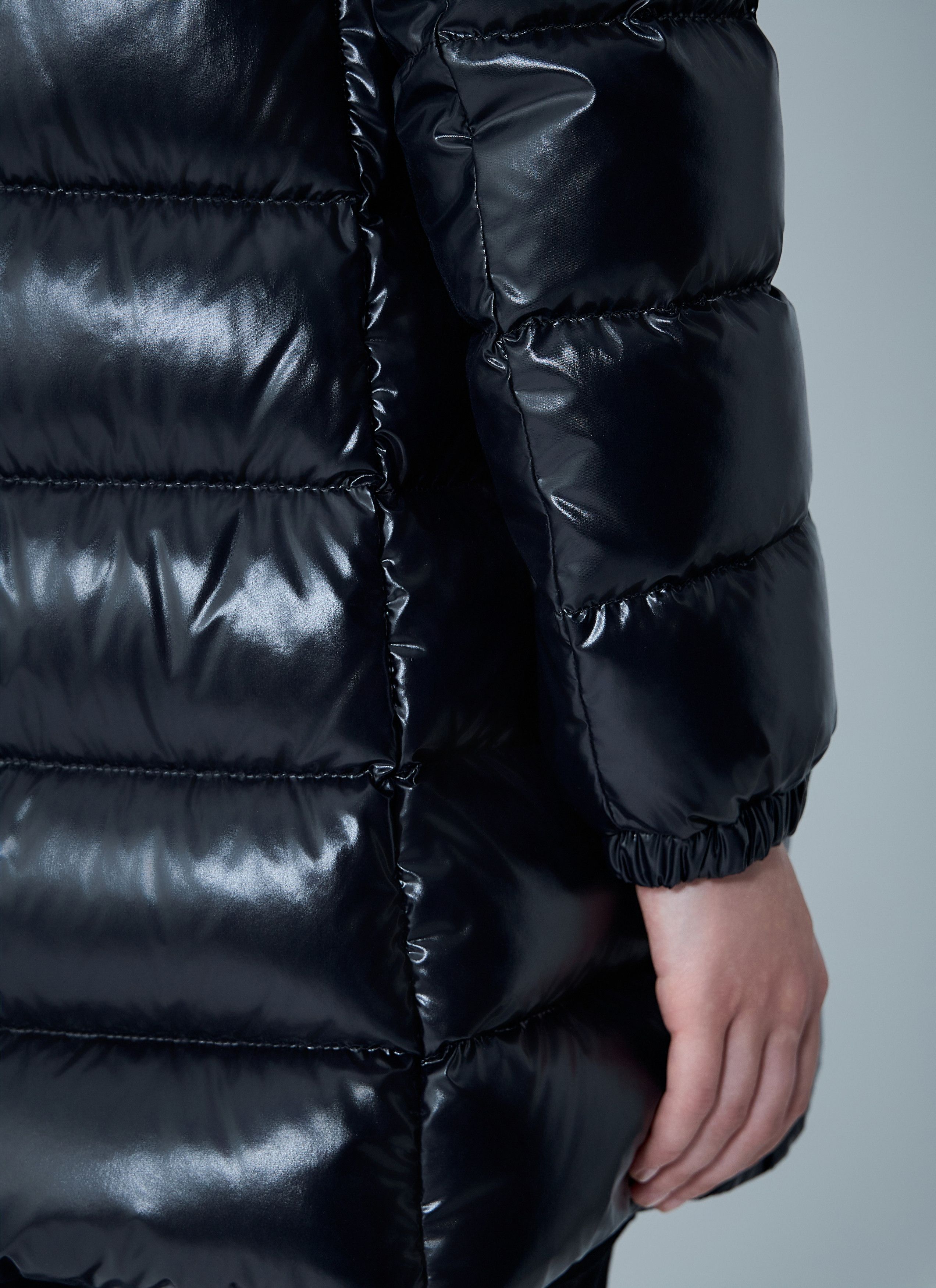 Moncler Courcelles Long Down Coat Size XXS / US 00 / IT 34 - 6 Thumbnail