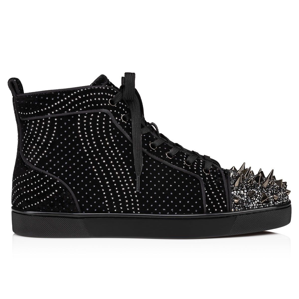 Christian Louboutin lou pik pik strass black Size US 10 / EU 43 - 2 Thumbnail