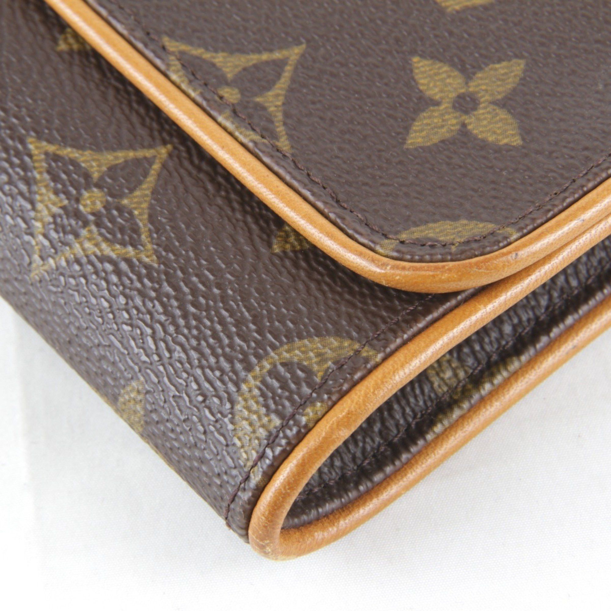 Louis Vuitton Louis Vuitton Pochette Twin GM M51852 Shoulder Bag Brown Monogram Canvas Size ONE SIZE - 5 Thumbnail