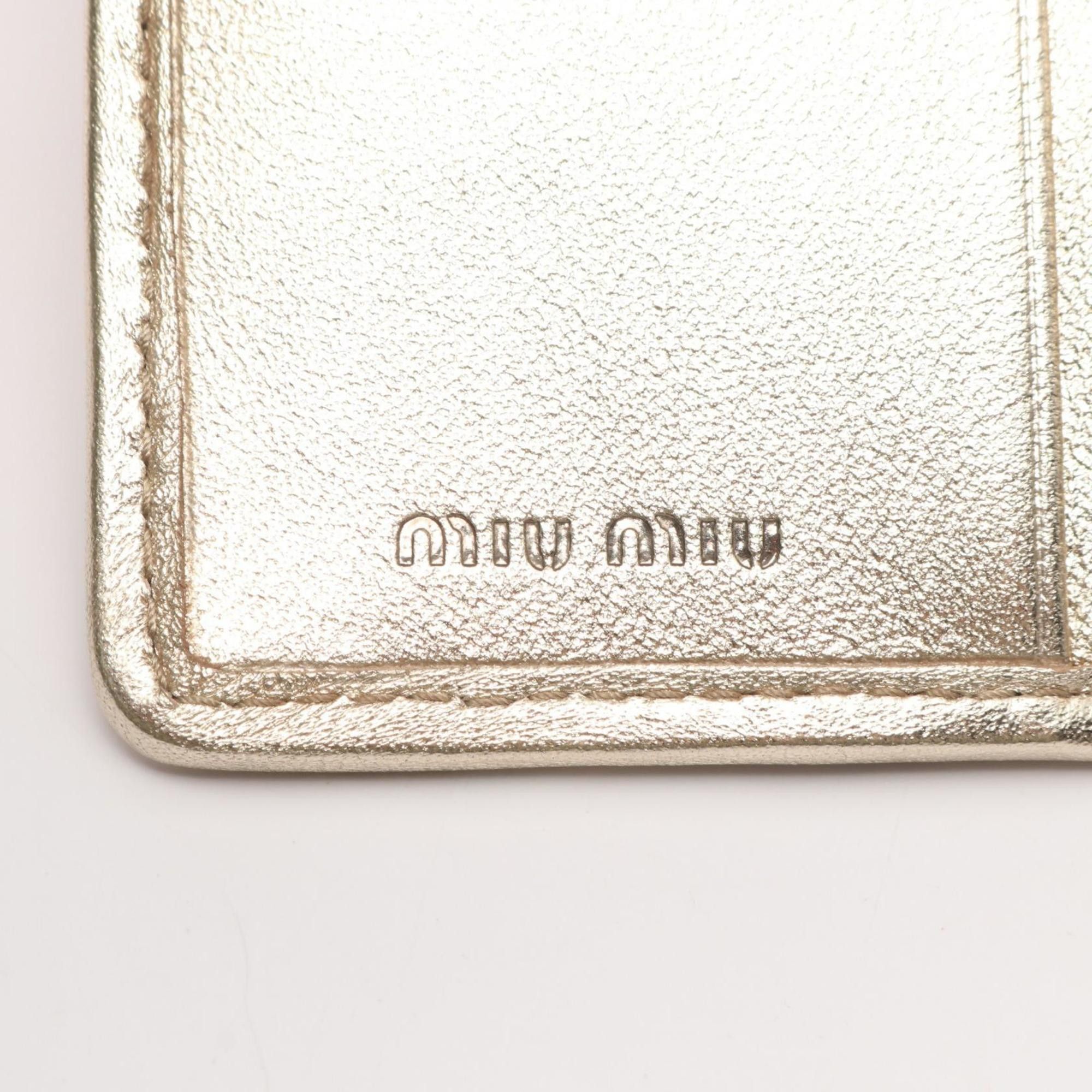 Miu Miu Miu Miu Matelassé wallet Size ONE SIZE - 4 Thumbnail
