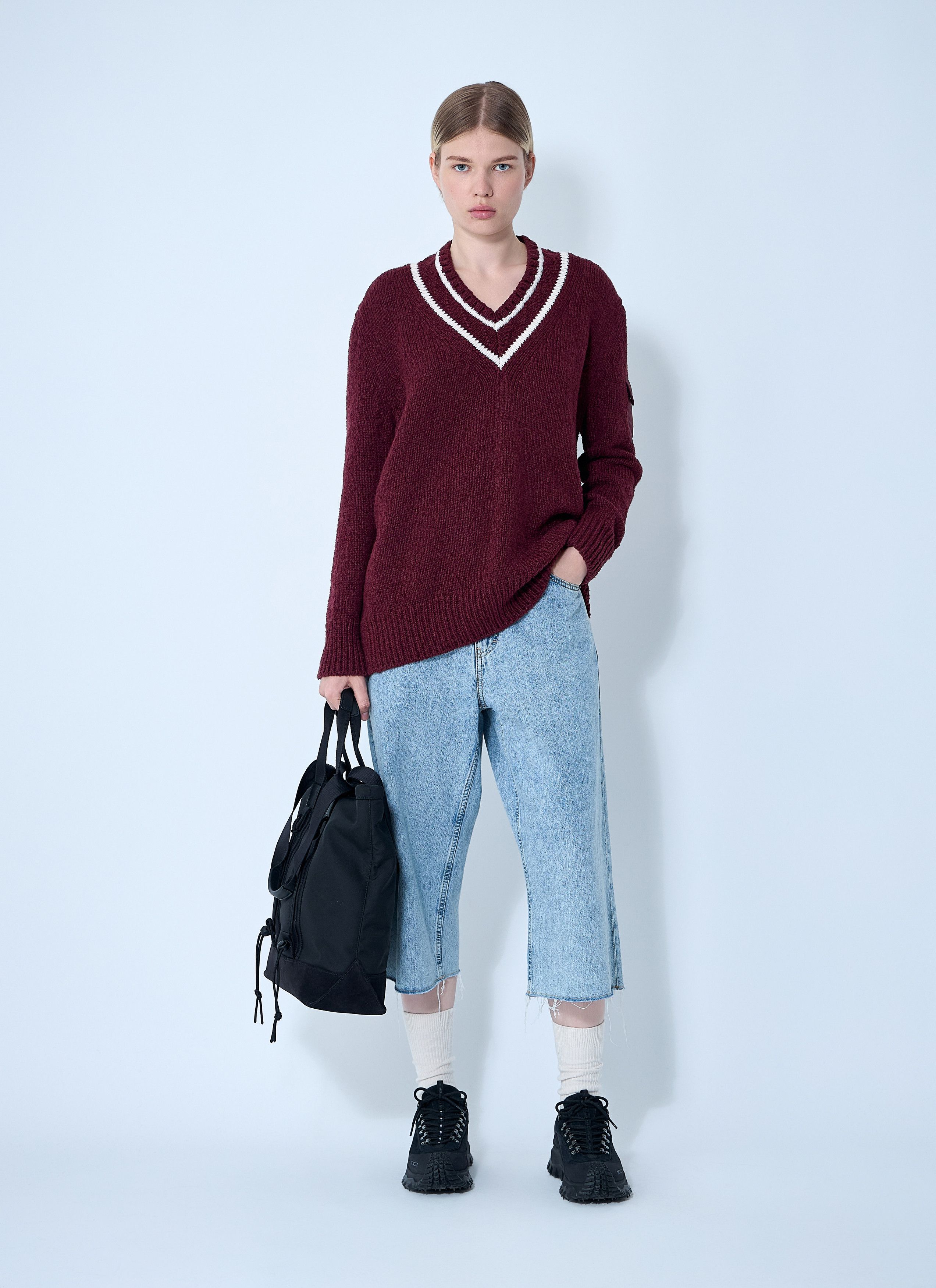 Moncler Wool Sweater Size XS / US 0-2 / IT 36-38 - 2 Thumbnail