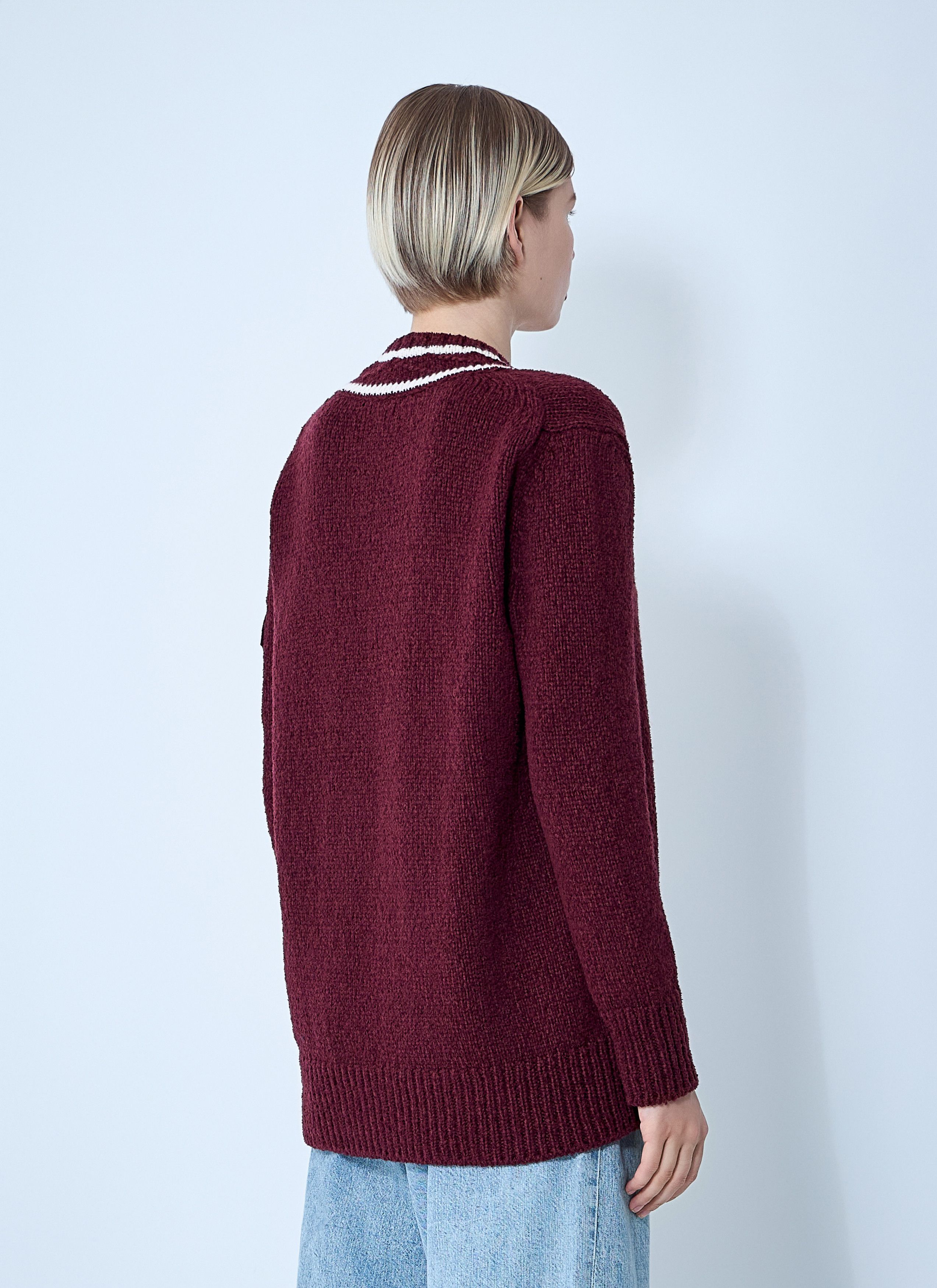 Moncler Wool Sweater Size XS / US 0-2 / IT 36-38 - 4 Thumbnail