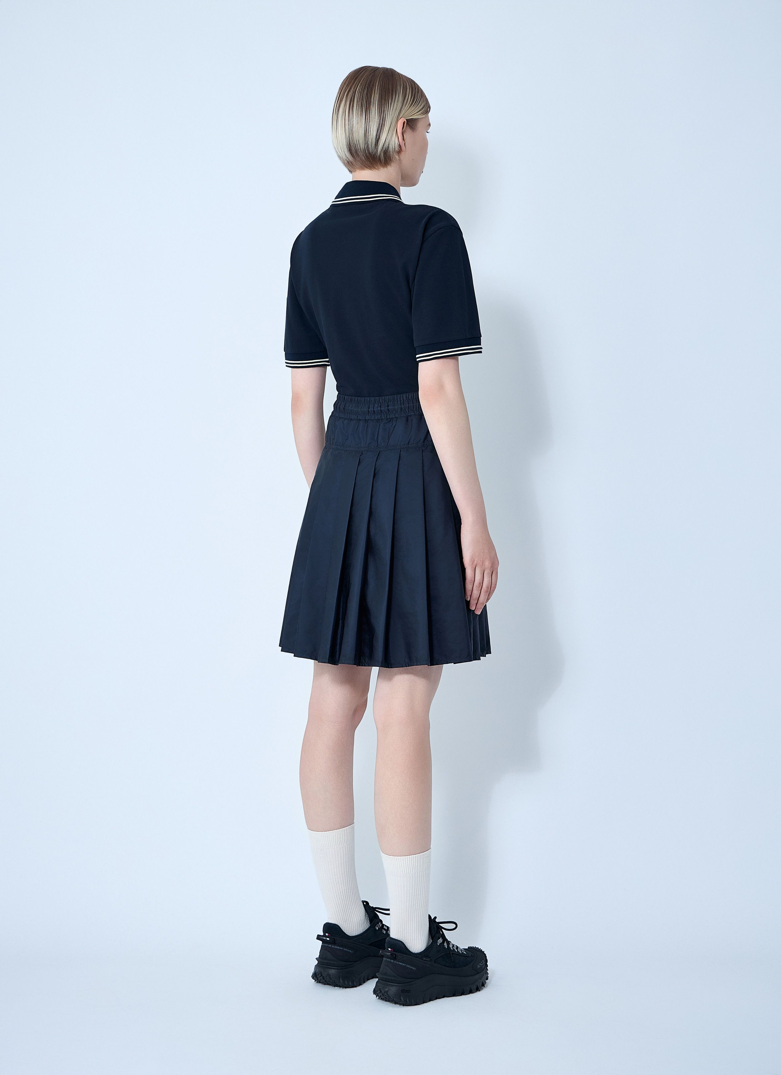 Moncler Piquet Polo Shirt Dress Size XS / US 0-2 / IT 36-38 - 4 Thumbnail