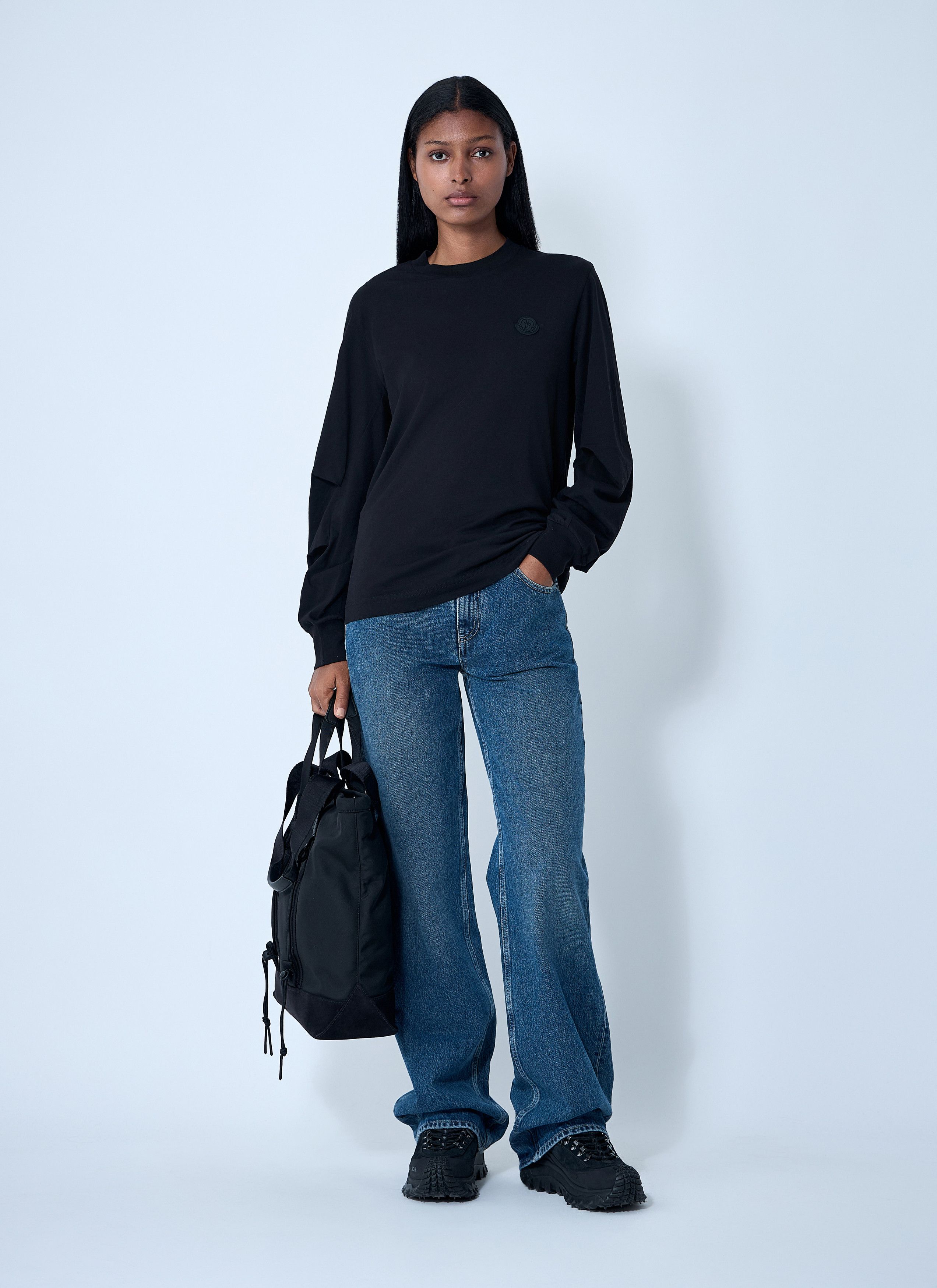 Moncler Cotton Sweatshirt Size XS / US 0-2 / IT 36-38 - 2 Thumbnail