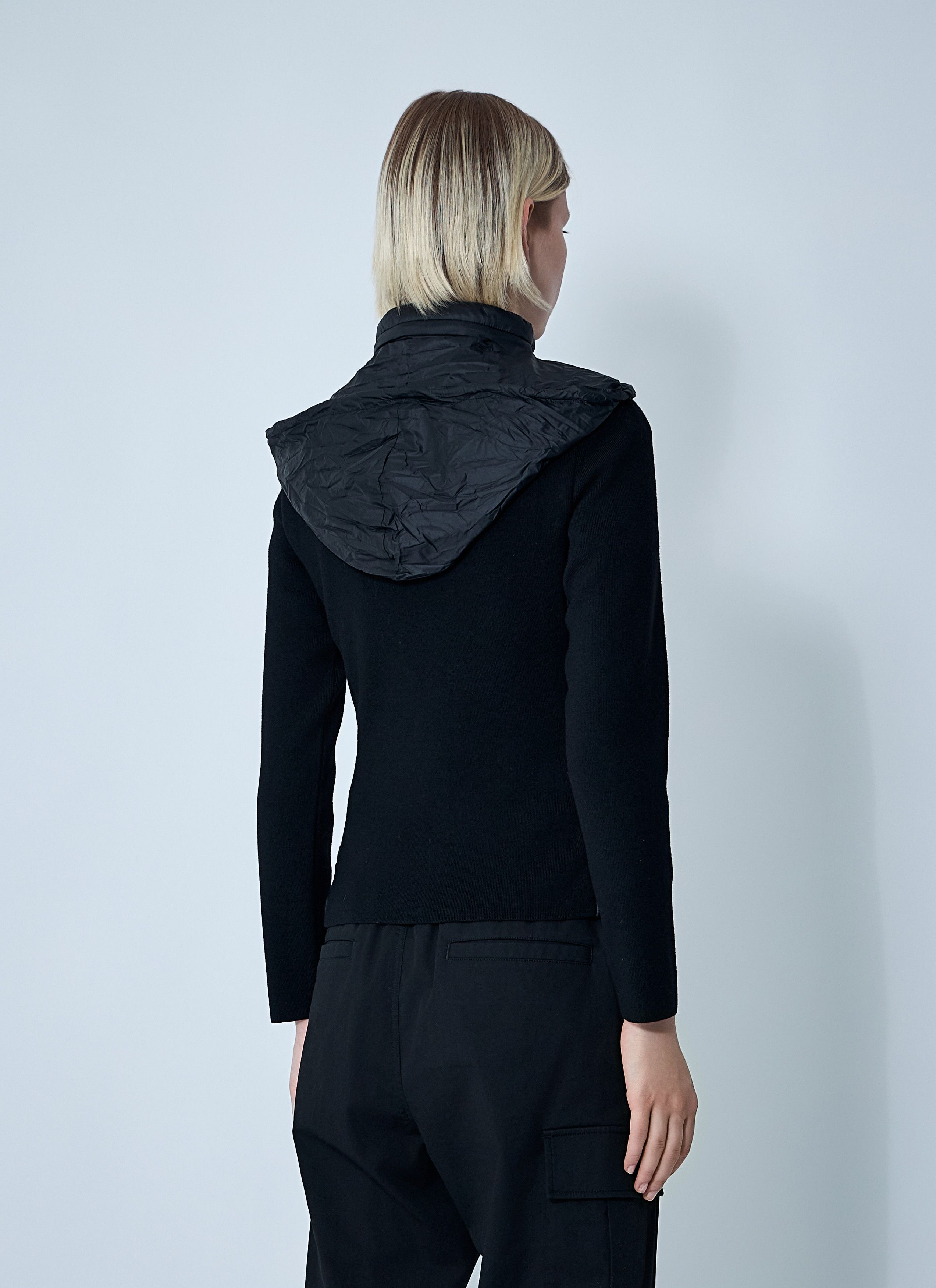 Moncler Wool-Blend Cardigan Size XS / US 0-2 / IT 36-38 - 4 Thumbnail