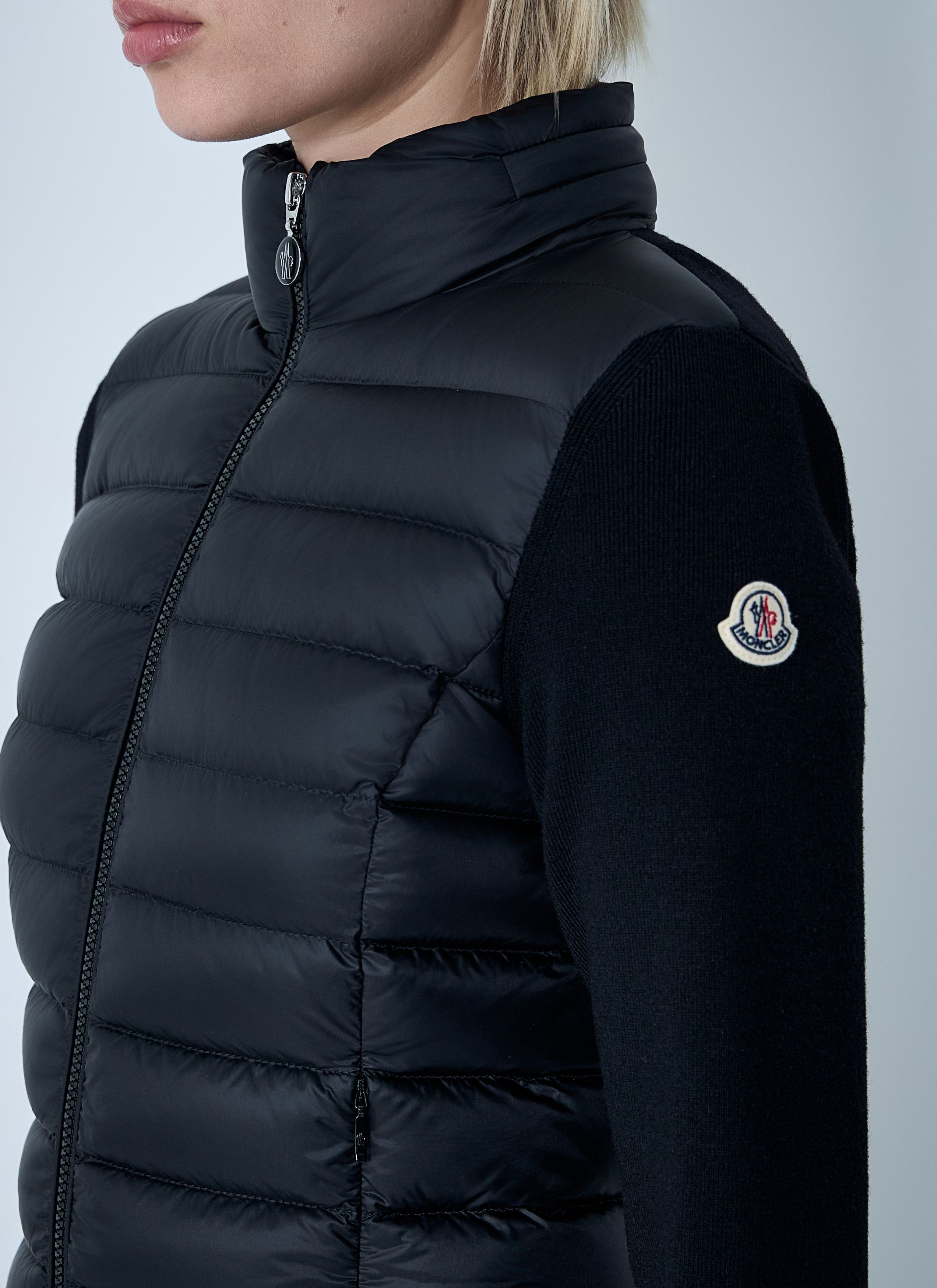 Moncler Wool-Blend Cardigan Size XS / US 0-2 / IT 36-38 - 5 Thumbnail