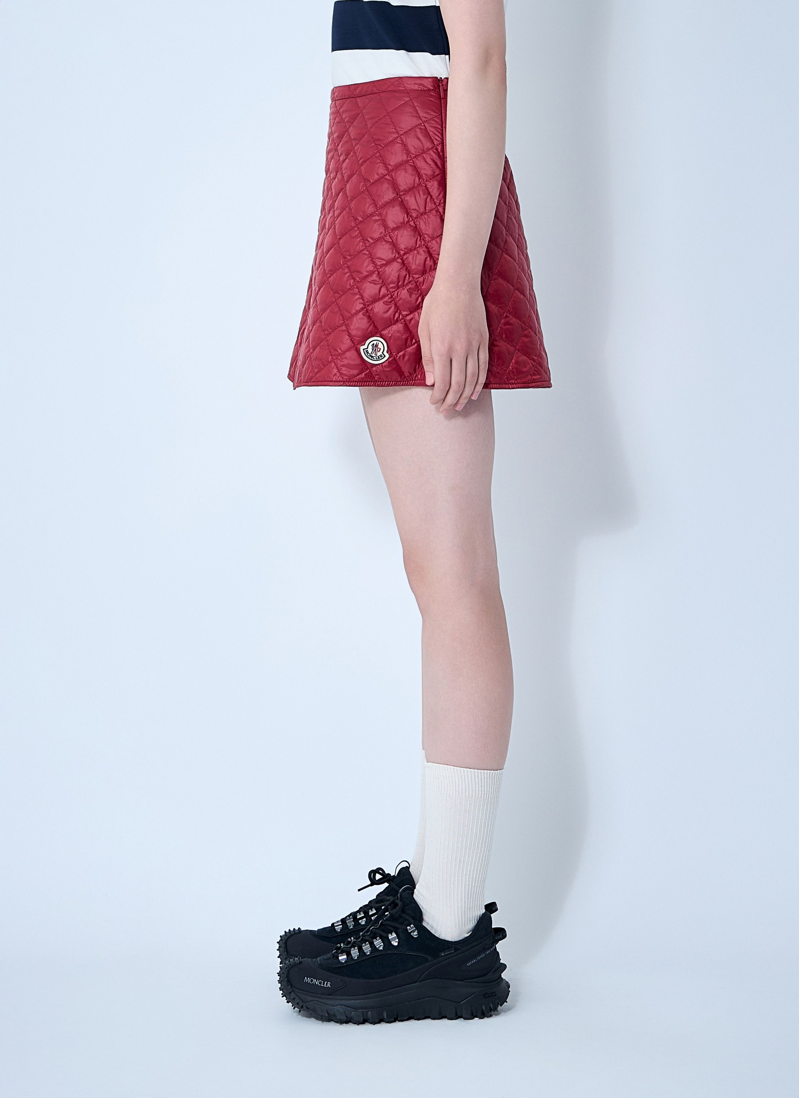Moncler Quilted Skirt Size 28" / US 6 / IT 42 - 3 Thumbnail