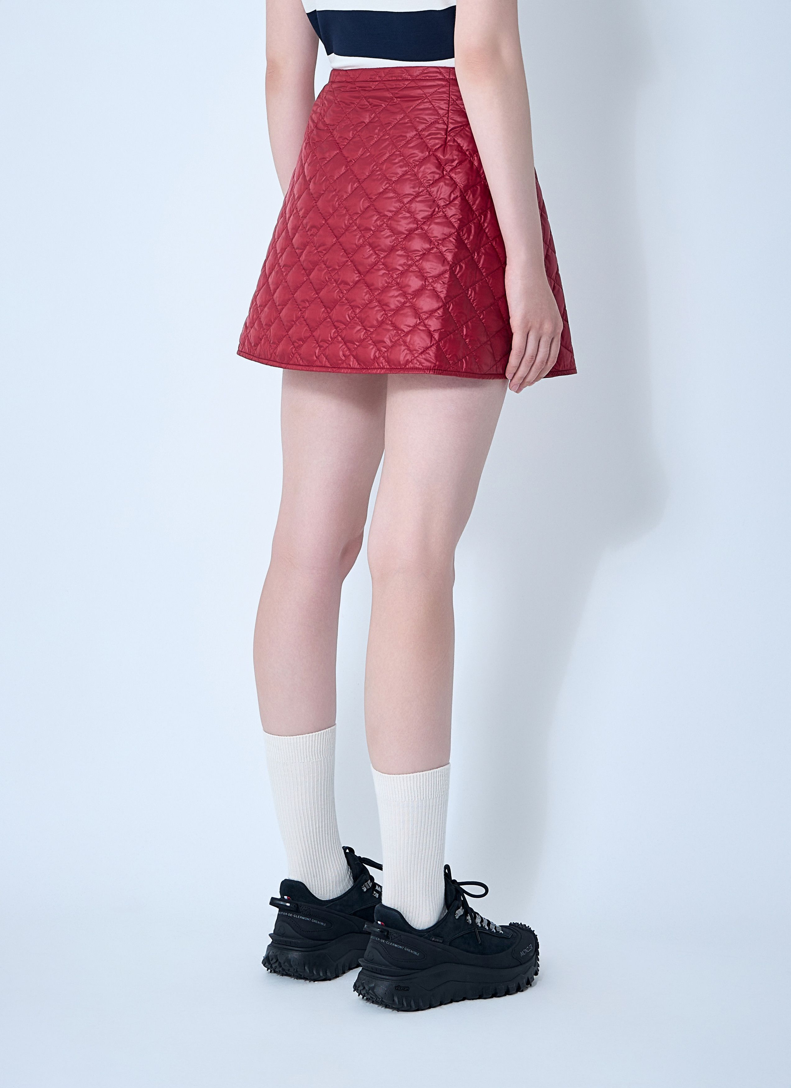 Moncler Quilted Skirt Size 28" / US 6 / IT 42 - 4 Thumbnail
