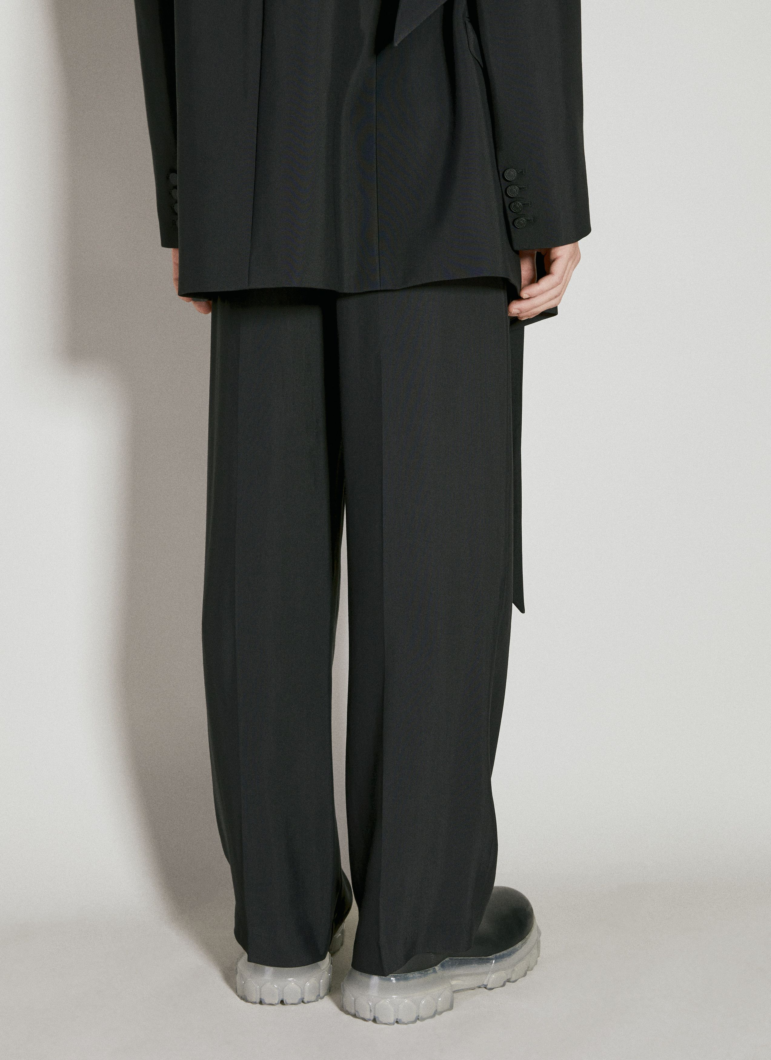Mugler Cut-Out Tailored Pants Size 28" / US 6 / IT 42 - 6 Thumbnail