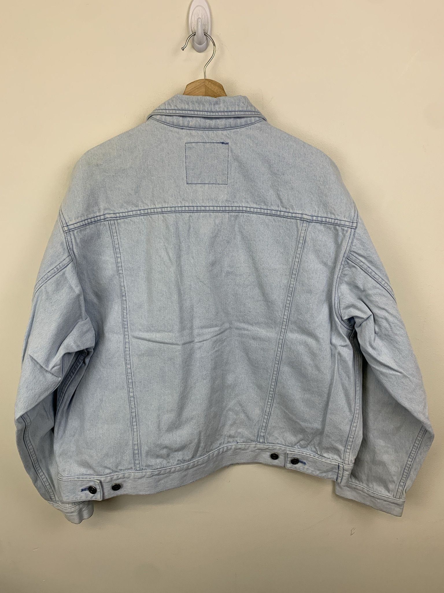 Levi's Vintage 1990s Today's News Light Wash Denim jacket Size XL Size US XL / EU 56 / 4 - 3 Thumbnail