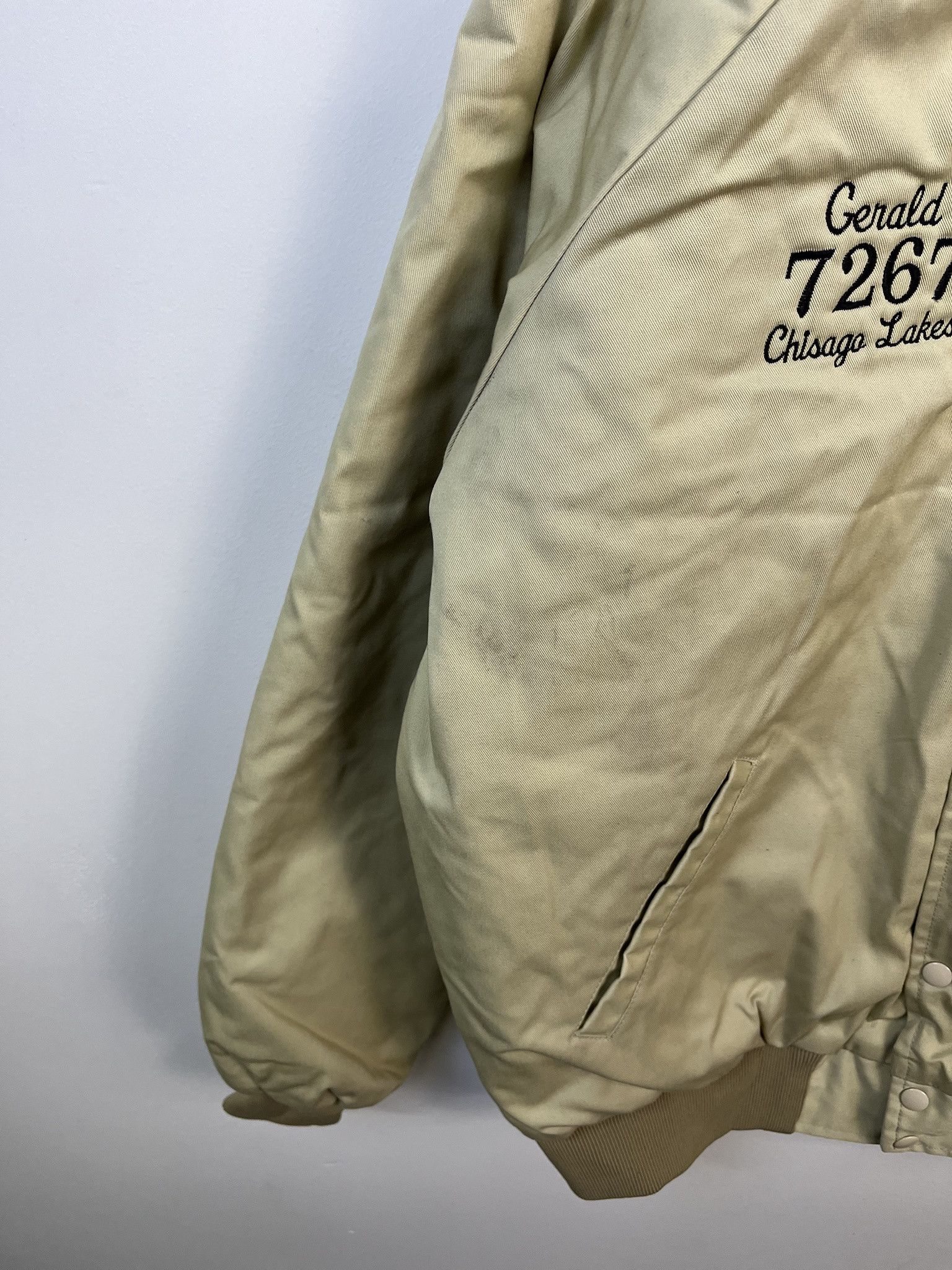 Vintage Vintage VFW Jacket 1990s VFW Quilted Bomber Jacket Size XL Size US XL / EU 56 / 4 - 3 Thumbnail
