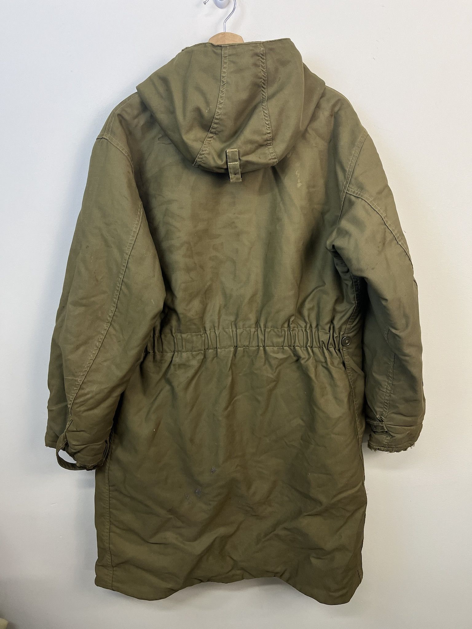 Other Vintage Military Thick Olive Long Jacket Size S Size US S / EU 44-46 / 1 - 4 Thumbnail