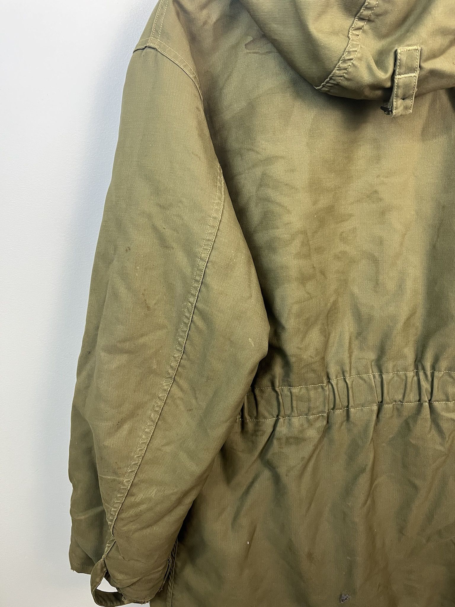 Other Vintage Military Thick Olive Long Jacket Size S Size US S / EU 44-46 / 1 - 5 Thumbnail