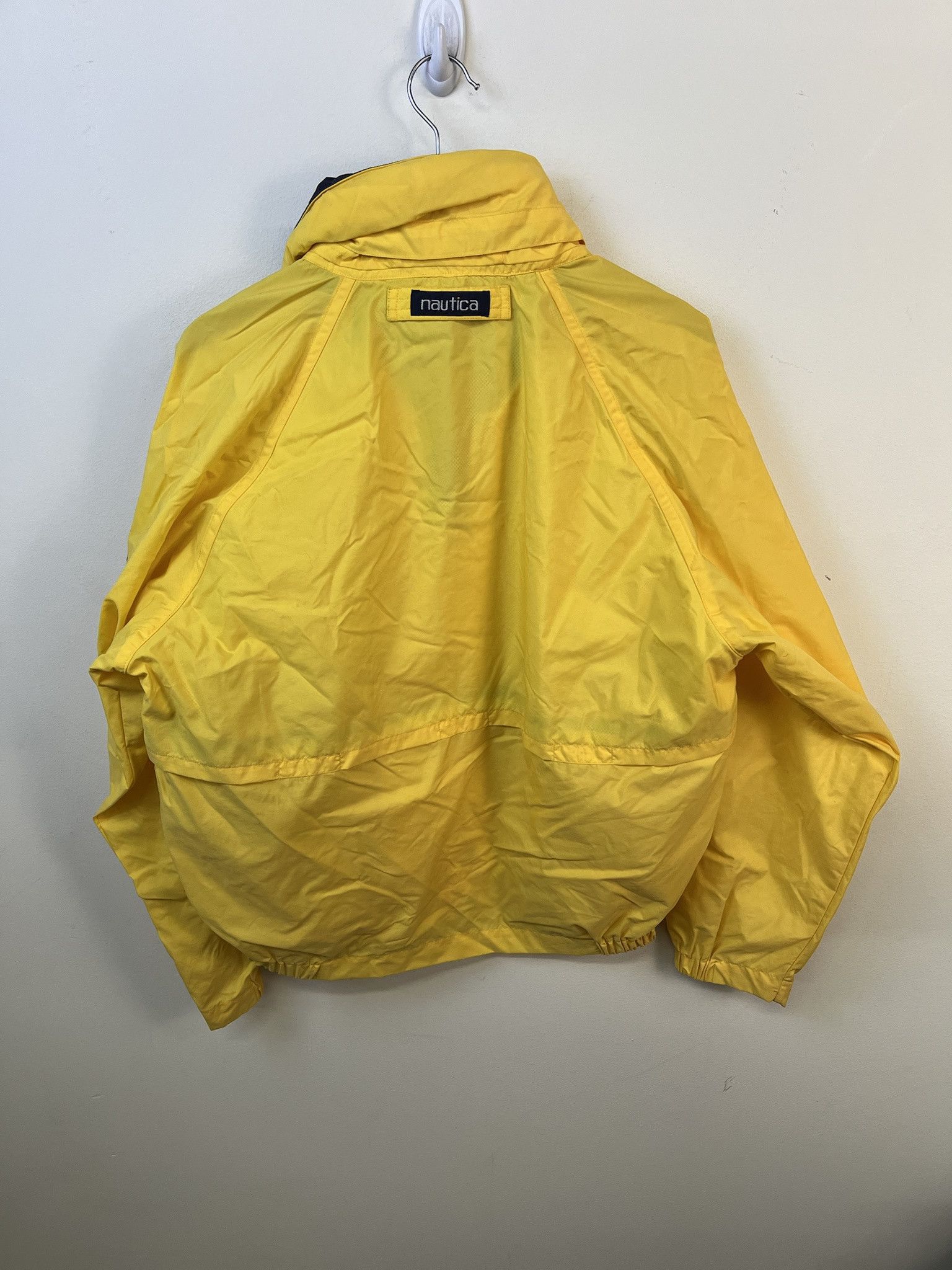 Nautica × Vintage Vintage Jacket 1990s Nautica Canary Yellow Windbreaker Jacket Size S Size US S / EU 44-46 / 1 - 3 Thumbnail