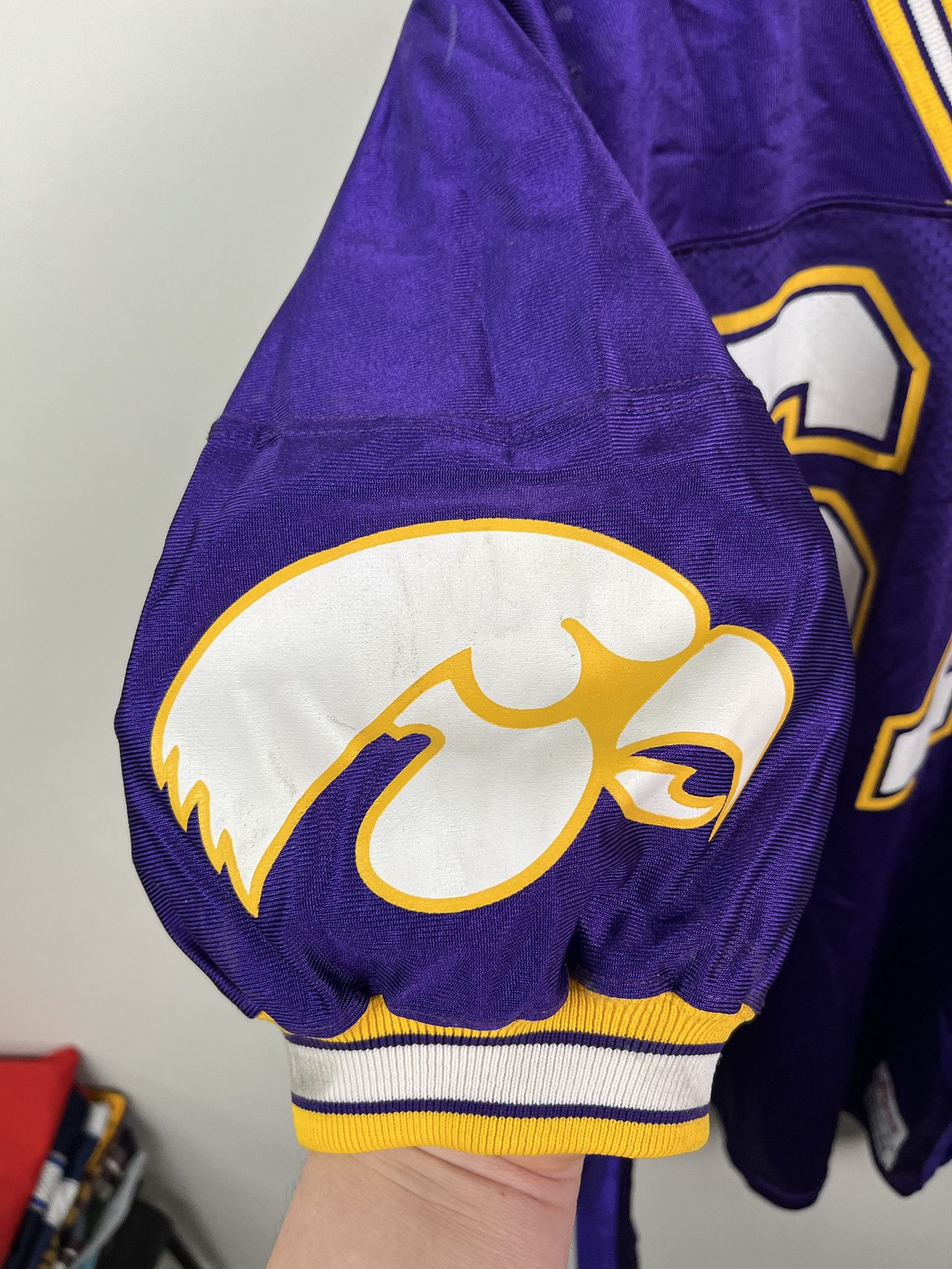 NFL Vintage 1990s Ravens Jersey Rippon Purple Yellow Jersey 4XL Ravens Baltimore Jersey #67 Size US XXL / EU 58 / 5 - 2 Thumbnail
