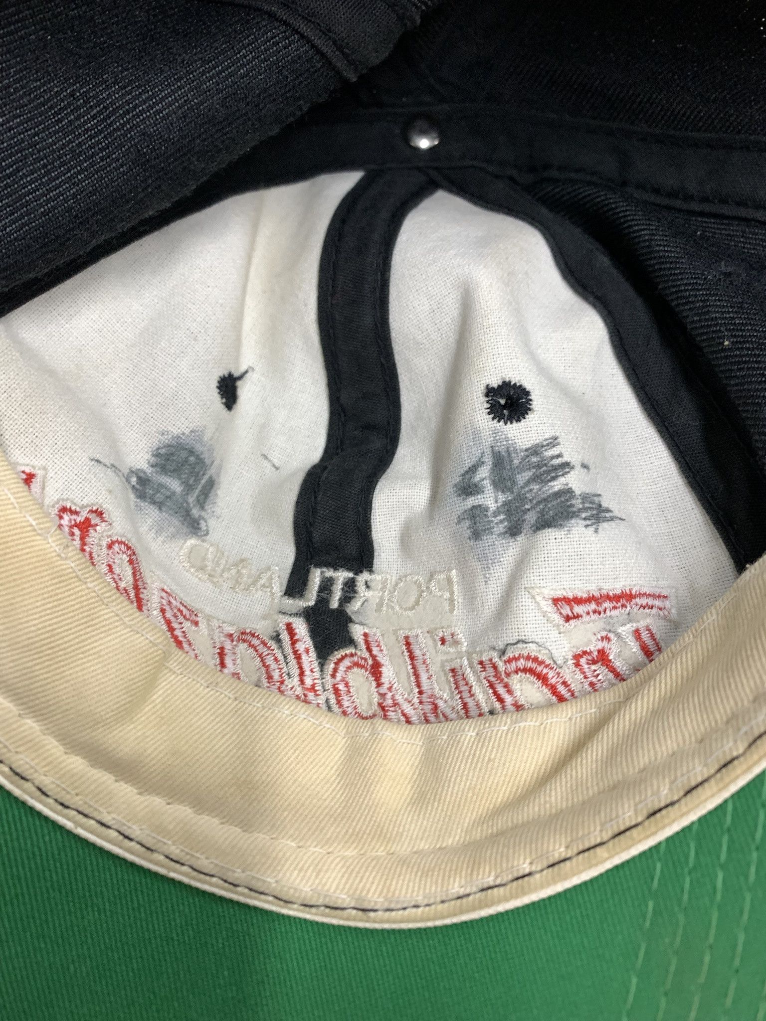 NBA × Sports Specialties × Vintage Vintage Portland Trailblazers Sports Specialties 1990s Hat Size ONE SIZE - 3 Thumbnail