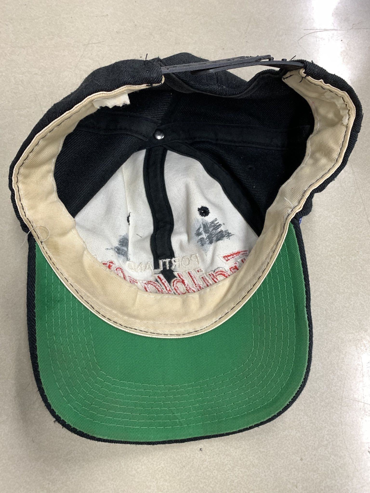 NBA × Sports Specialties × Vintage Vintage Portland Trailblazers Sports Specialties 1990s Hat Size ONE SIZE - 2 Thumbnail