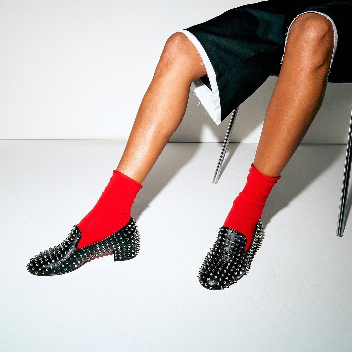 Christian Louboutin spikeasy black Size US 6 / IT 36 - 2 Thumbnail