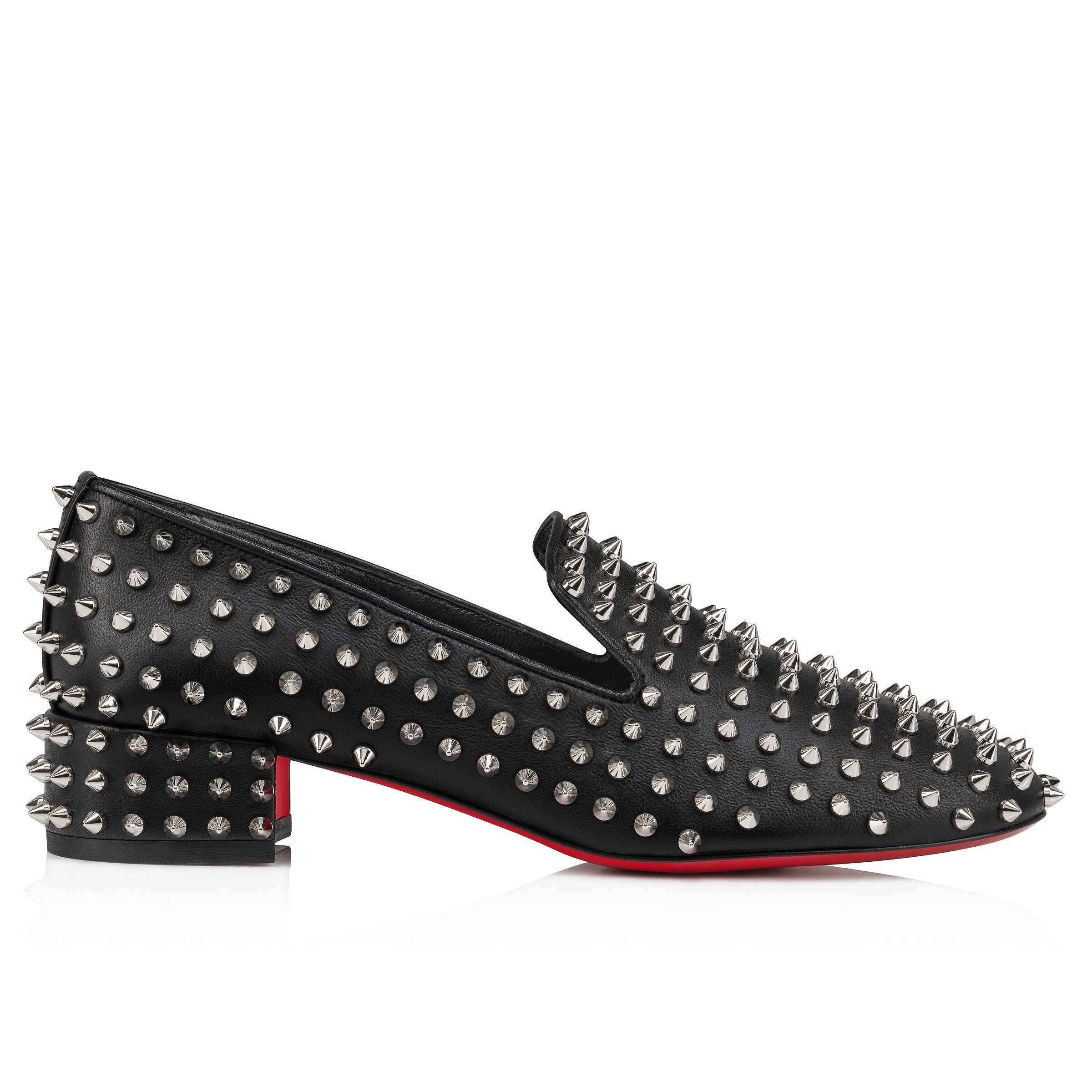 Christian Louboutin spikeasy black Size US 8.5 / IT 38.5 - 3 Thumbnail