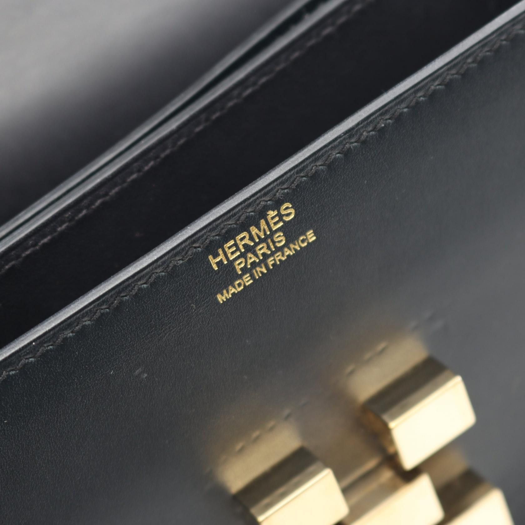 Hermes Hermes Hermes Mosaique 24-17 Box Calf Shoulder Bag Leather Shoulder Bag Stamp D (2019) Size ONE SIZE - 4 Thumbnail