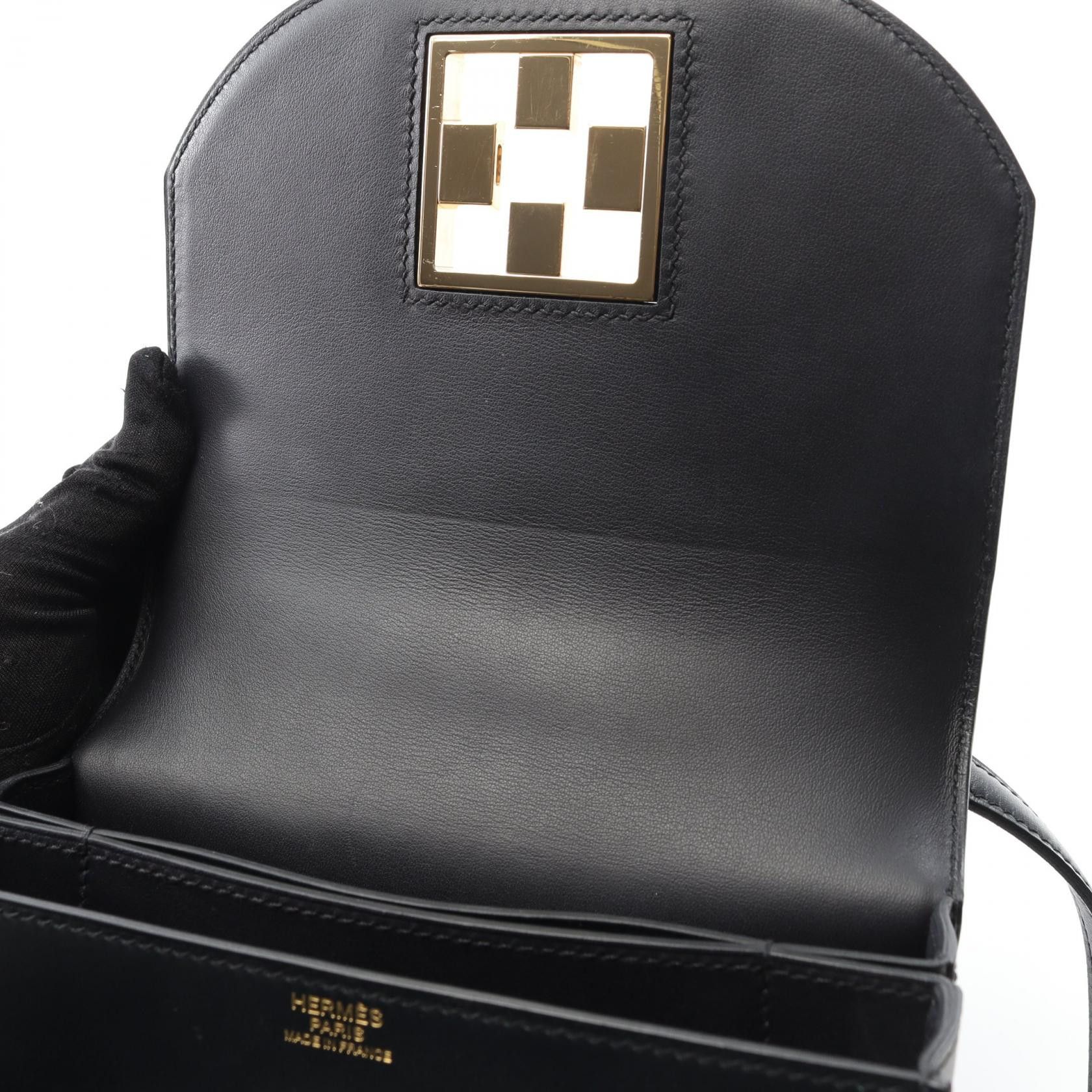 Hermes Hermes Hermes Mosaique 24-17 Box Calf Shoulder Bag Leather Shoulder Bag Stamp D (2019) Size ONE SIZE - 6 Thumbnail