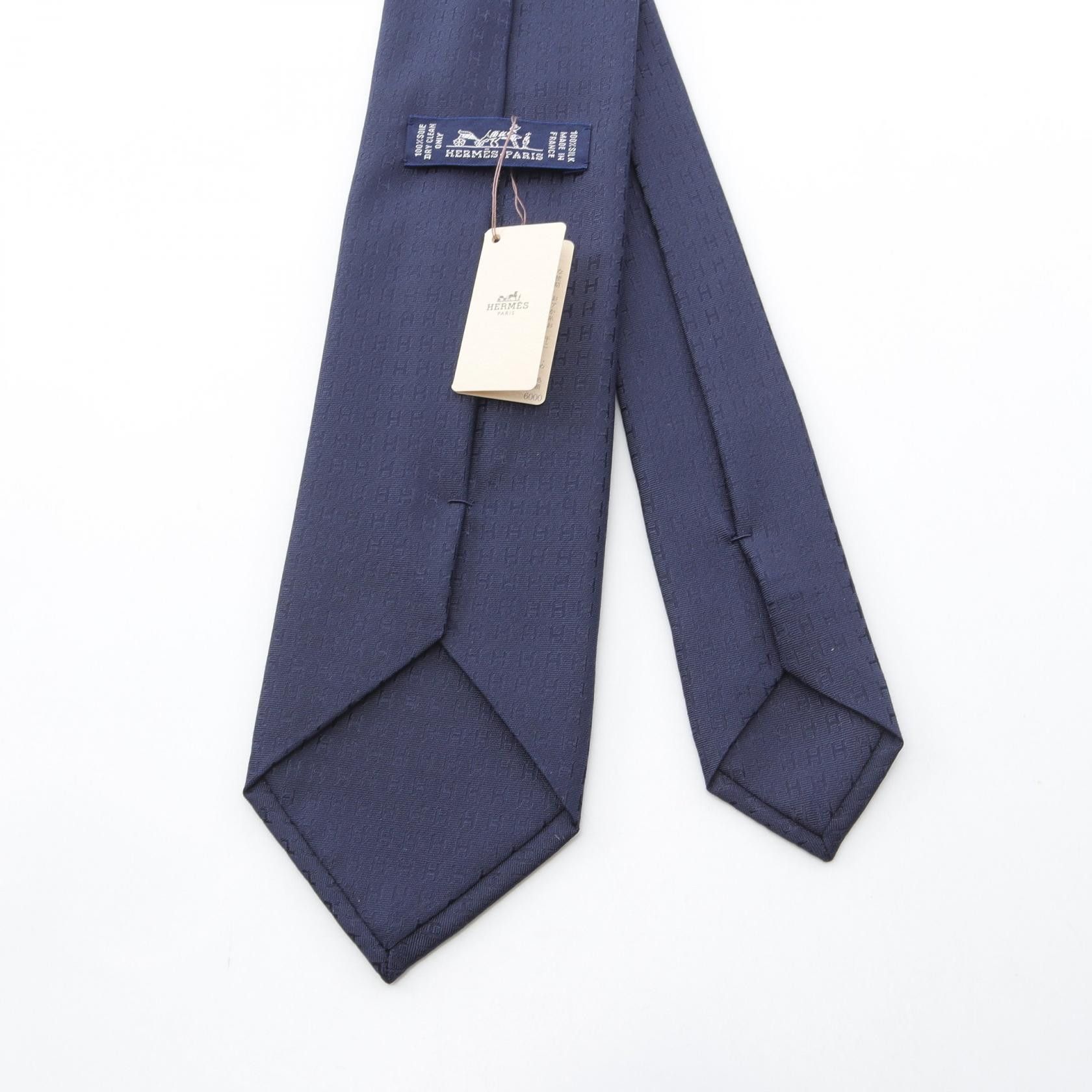 Hermes Hermes Hermes H Pattern Silk Tie Others Necktie Size ONE SIZE - 3 Thumbnail