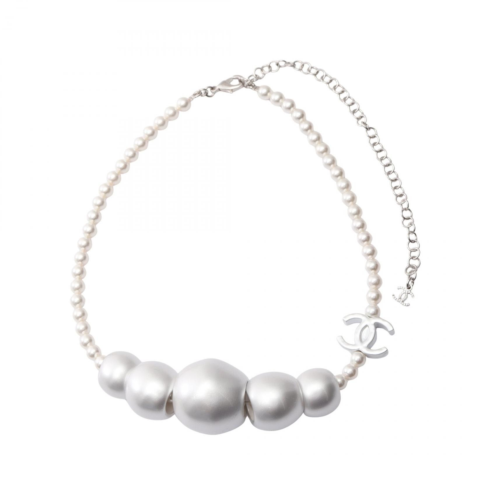 Chanel Chanel Chanel Coco Mark Necklace Metal Necklace ABE925B19296 Size ONE SIZE - 2 Thumbnail