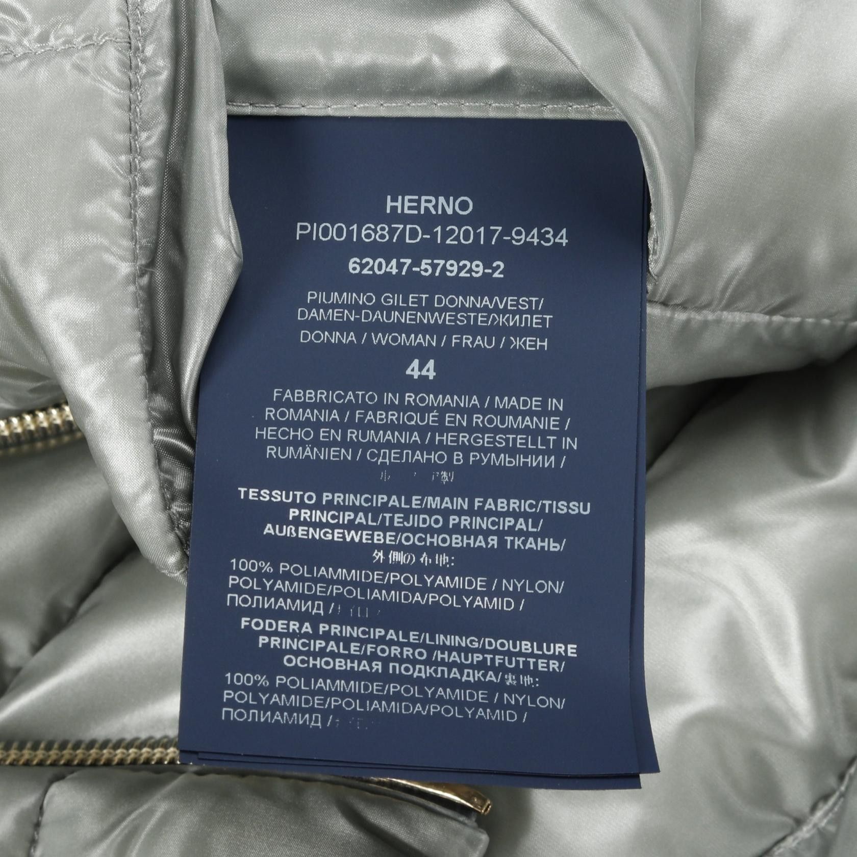 Other Other Herno NYLON ULTRALIGHT Nylon Down Vest Others Outerwear PI001687D Size ONE SIZE - 5 Thumbnail